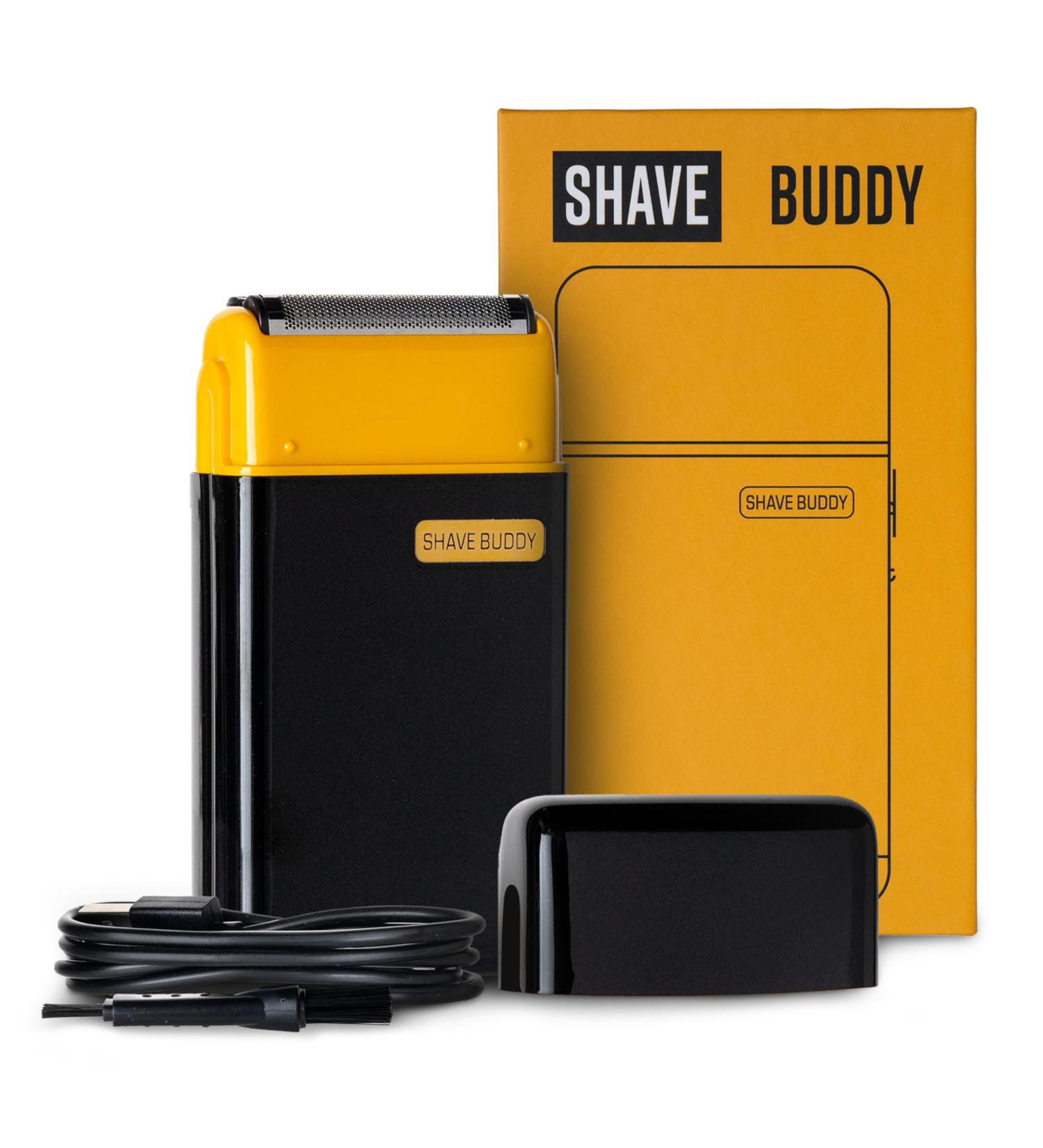 Shave Buddy Mini Compact Foil Electric Shaver - Lightweight Water Resistant Long-Hair Trimmer for Face & Head - Perfect Travel Companion - Buy Online on GoSupps.com
