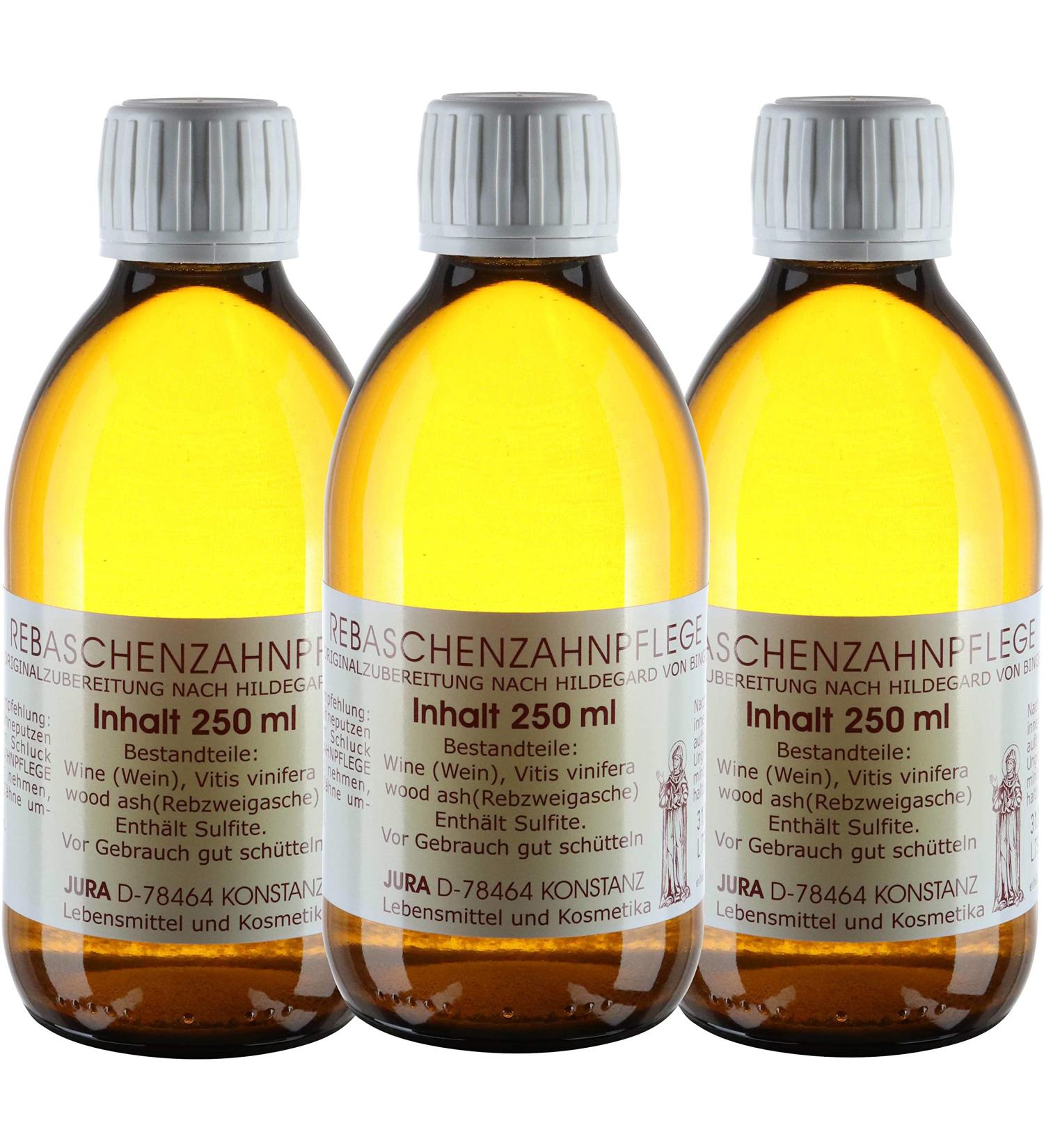 3 x Rebaschen tooth care 250 ml. according to Hildegard von Bingen