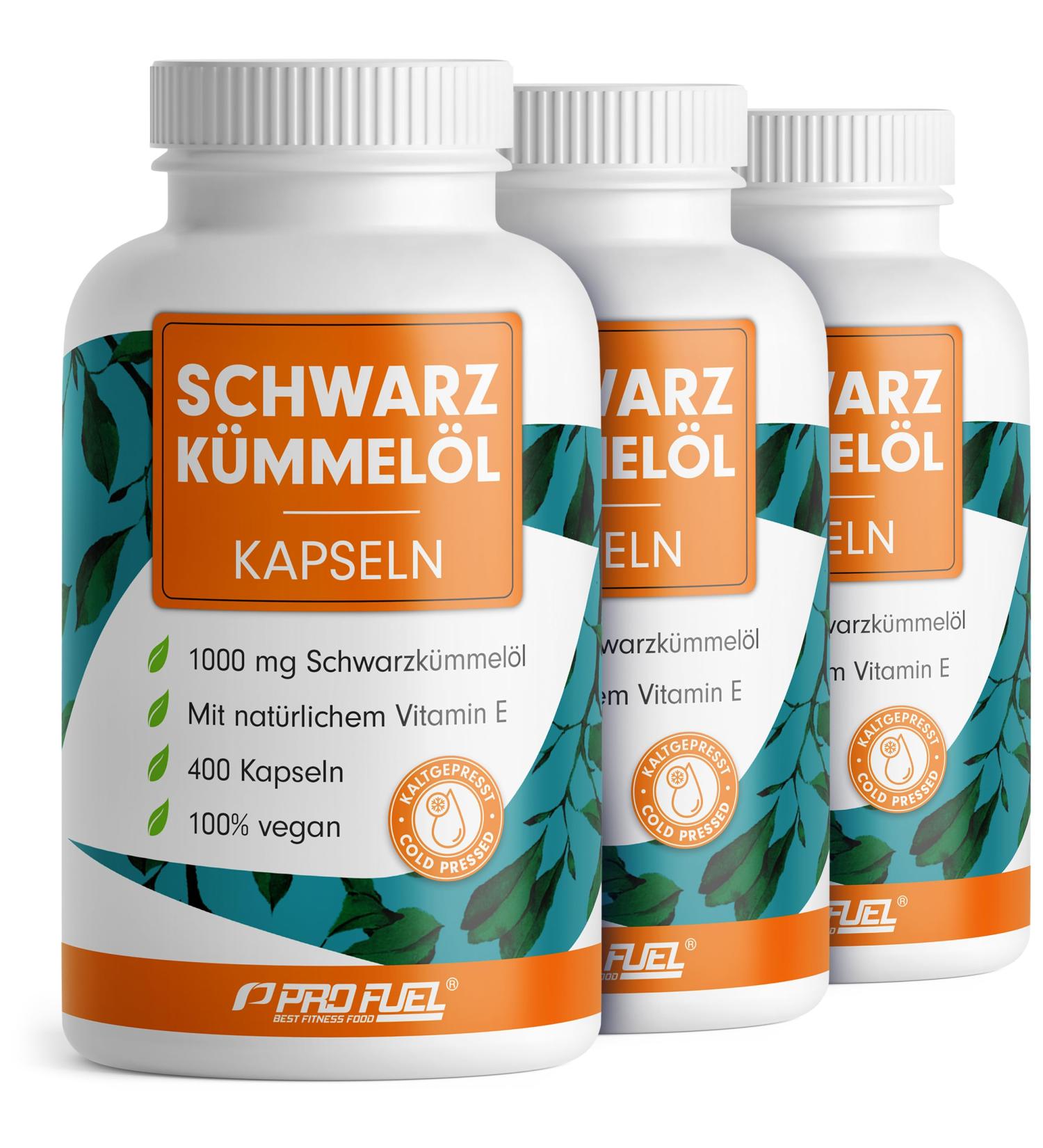 Buy Vegan Black Cumin Oil Capsules 1200x - 1000mg Egyptian Extract Natural Vitamin E 400 Count Gelatin-Free Lab Tested & Certified - Buy Online on GoSupps.com