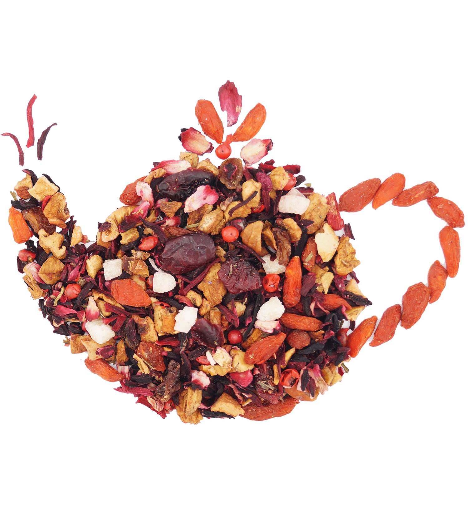 Fruit Tea Favorite Color Red UniTea Land 100 Gram 100 Gram - Buy Online on GoSupps.com