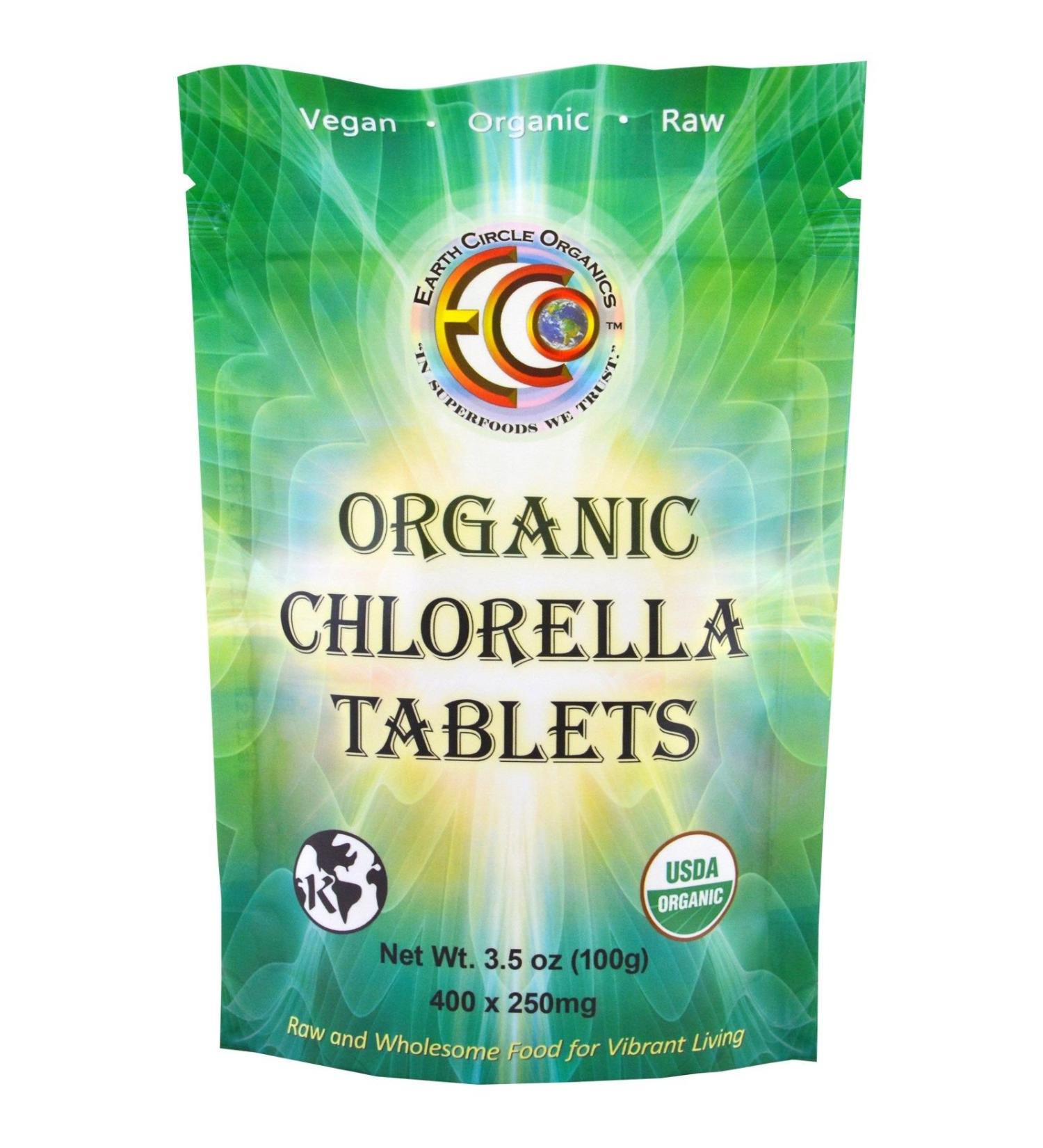 EARTH CIRCLE ORGANICS Earth Circle Organics Chlorella Tablets Og1