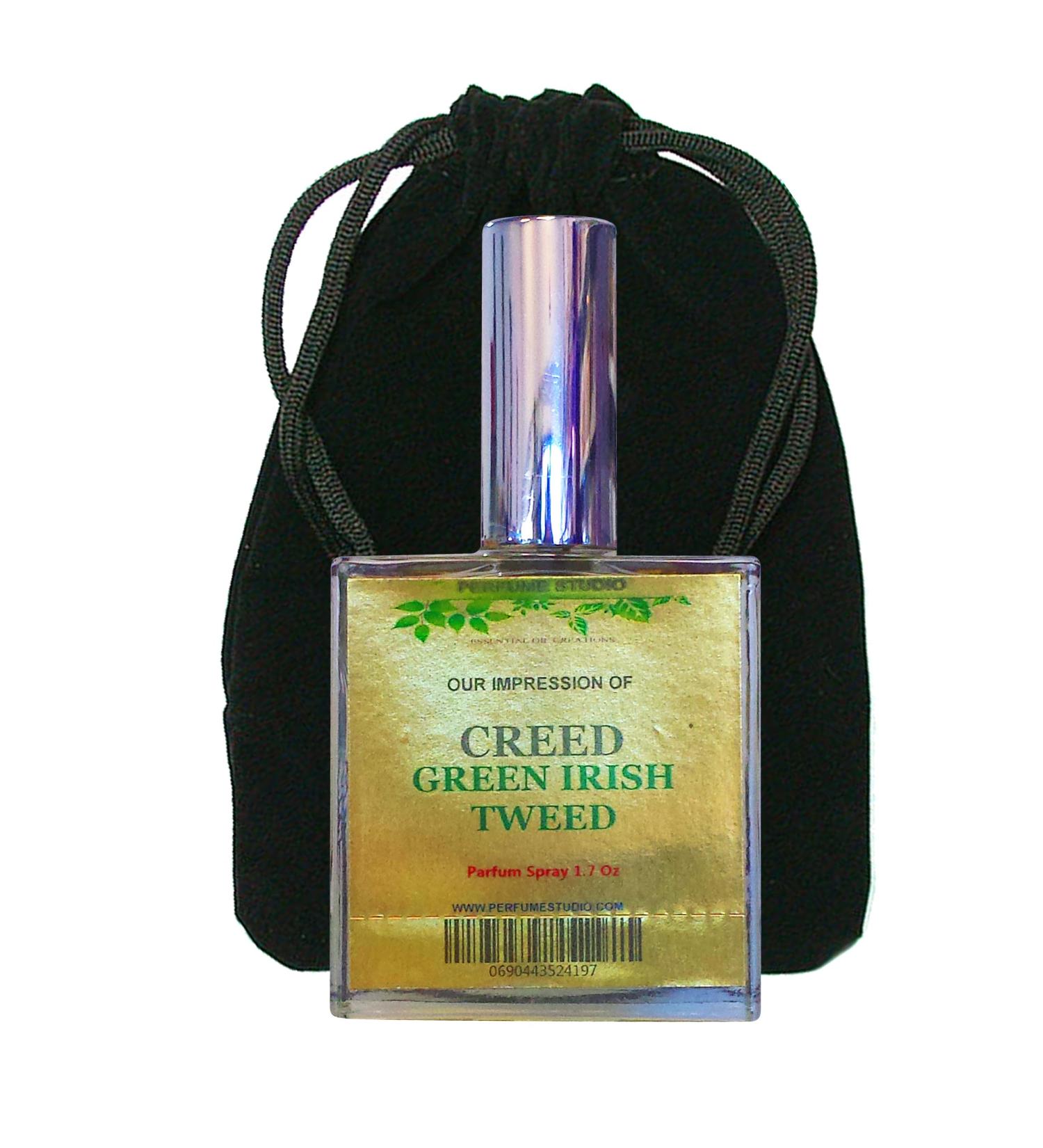 IMPRESSION of Green Irish Tweed with Similar Notes to Original Fragrance. Our Premium VERSION Scent Not Original Brand Parfum Spray 1.7oz