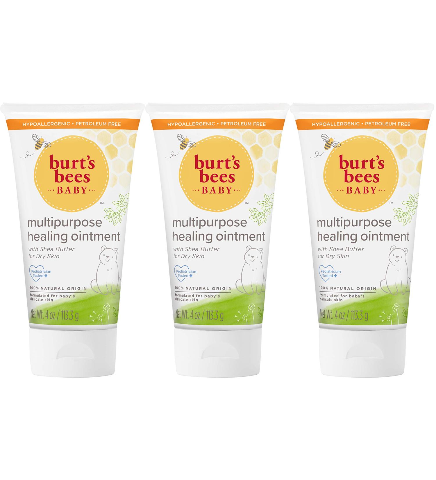 Burt's Bees Baby Multipurpose Healing Ointment with Shea Butter - 4 oz for Dry Skin - Buy Online on GoSupps.com