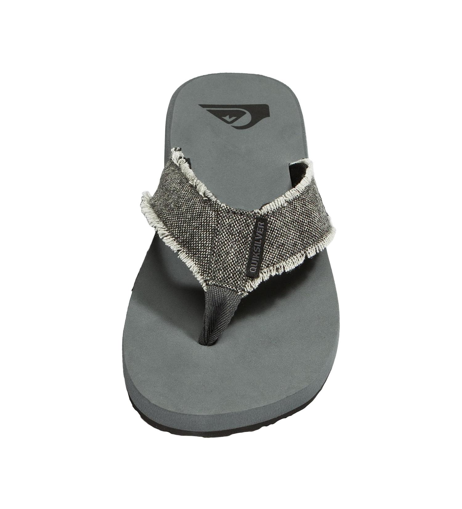 Quiksilver Men's Sandals MONKEY ABYSS M SNDL XKSK - Grey Black 45 EU | Stylish & Comfortable Footwear for Every Adventure - Buy Online on GoSupps.com