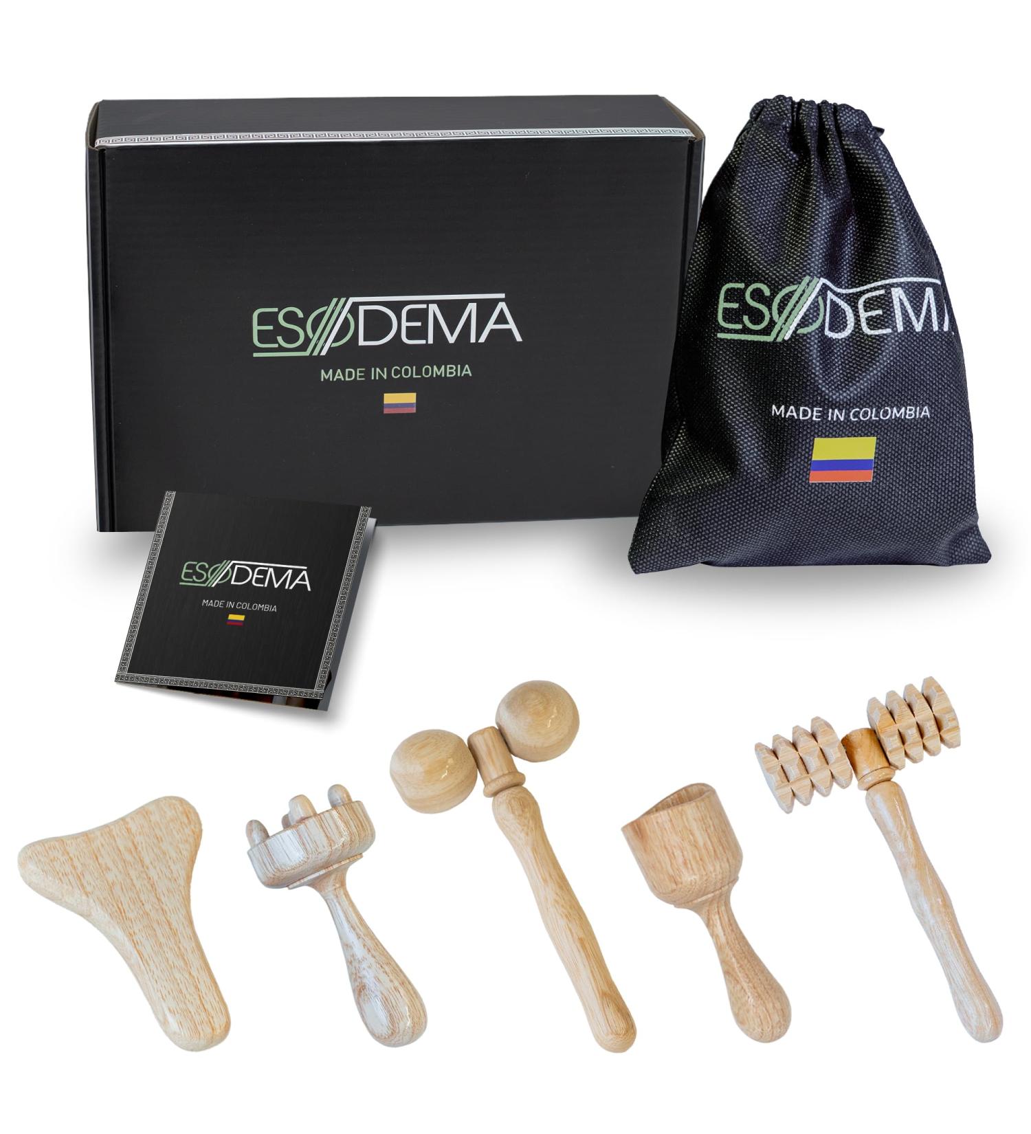 Esodema Squadramble Argan Oil & Gua Sha Facial Roller Set - Anti-Wrinkle & Massage 30ml | International Shipping Available - Buy Online on GoSupps.com