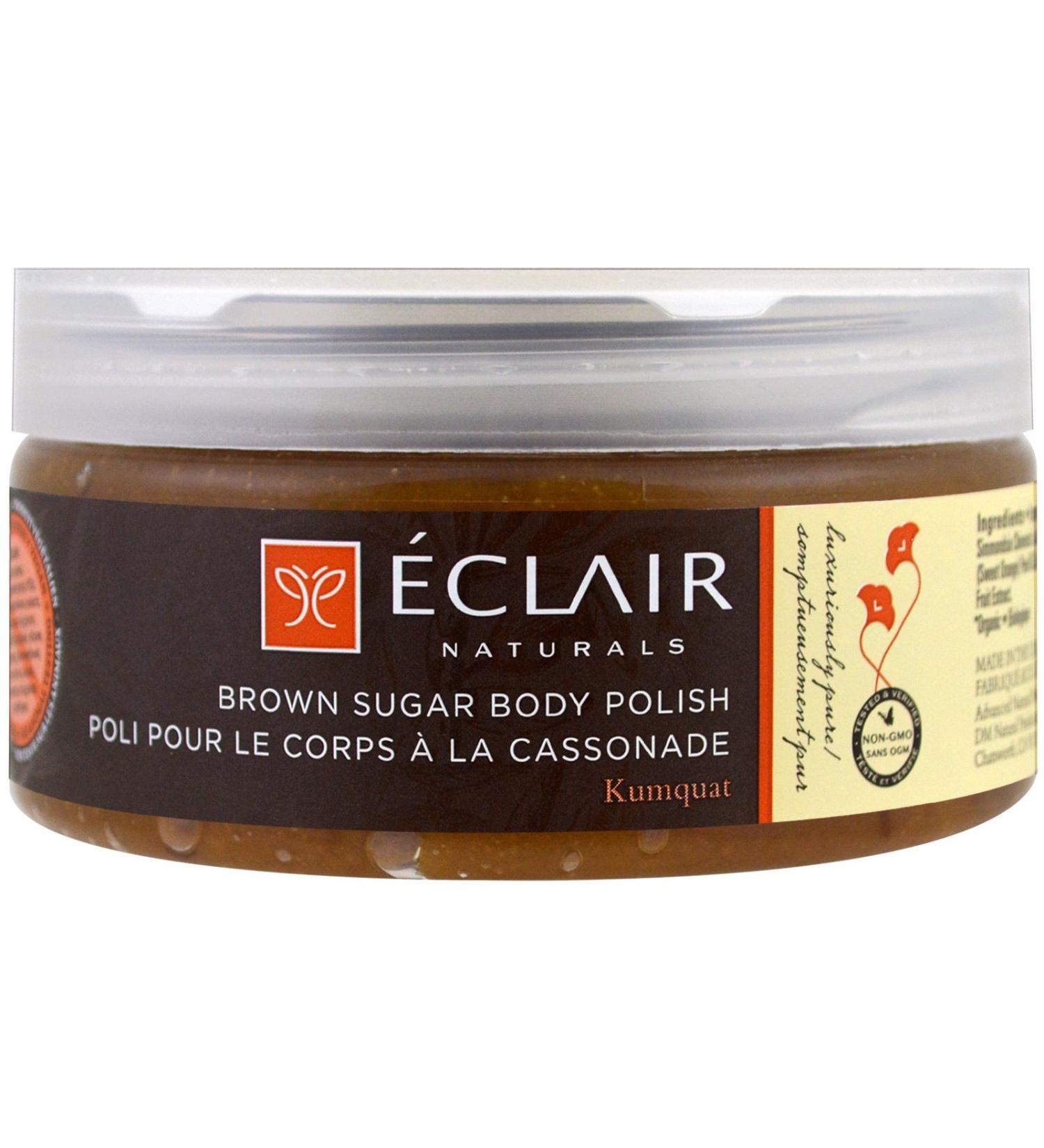 Brown Sugar Body Polish with Kumquat - 9 Oz | Exfoliating & Nourishing | International Shipping Available - Buy Online on GoSupps.com