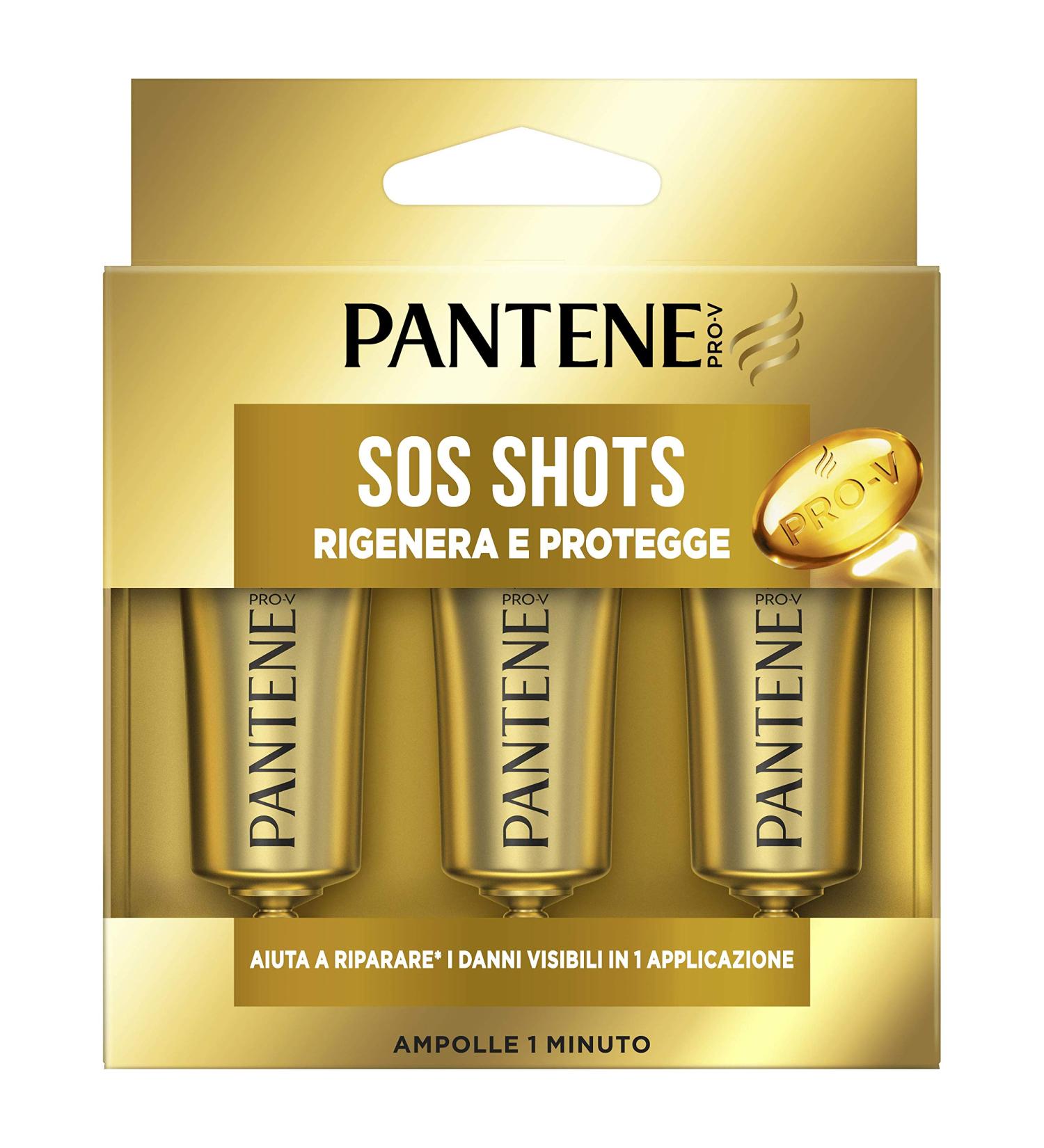  Pantene Pantene Pro-V Hydrating Hair Serum Keratin Protection Hair Mask Hair Restructuring Regenerates and Protects Intensive Treatment for Damaged Hair 45 ml - Buy Online on GoSupps.com