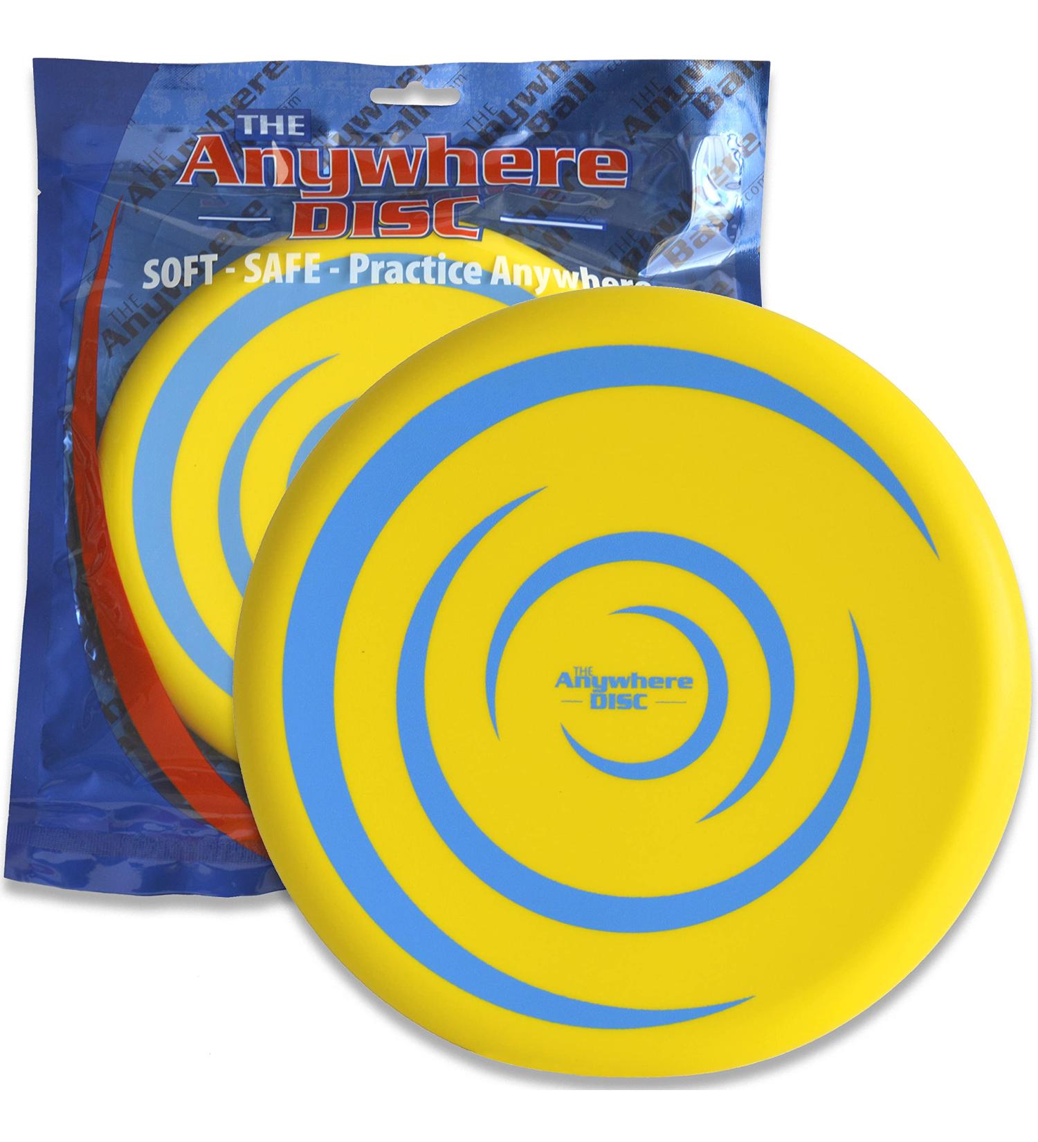Kids Foam Flying Disc - Super Soft 8 Yellow - Indoor/Outdoor Fun - Buy Online on GoSupps.com
