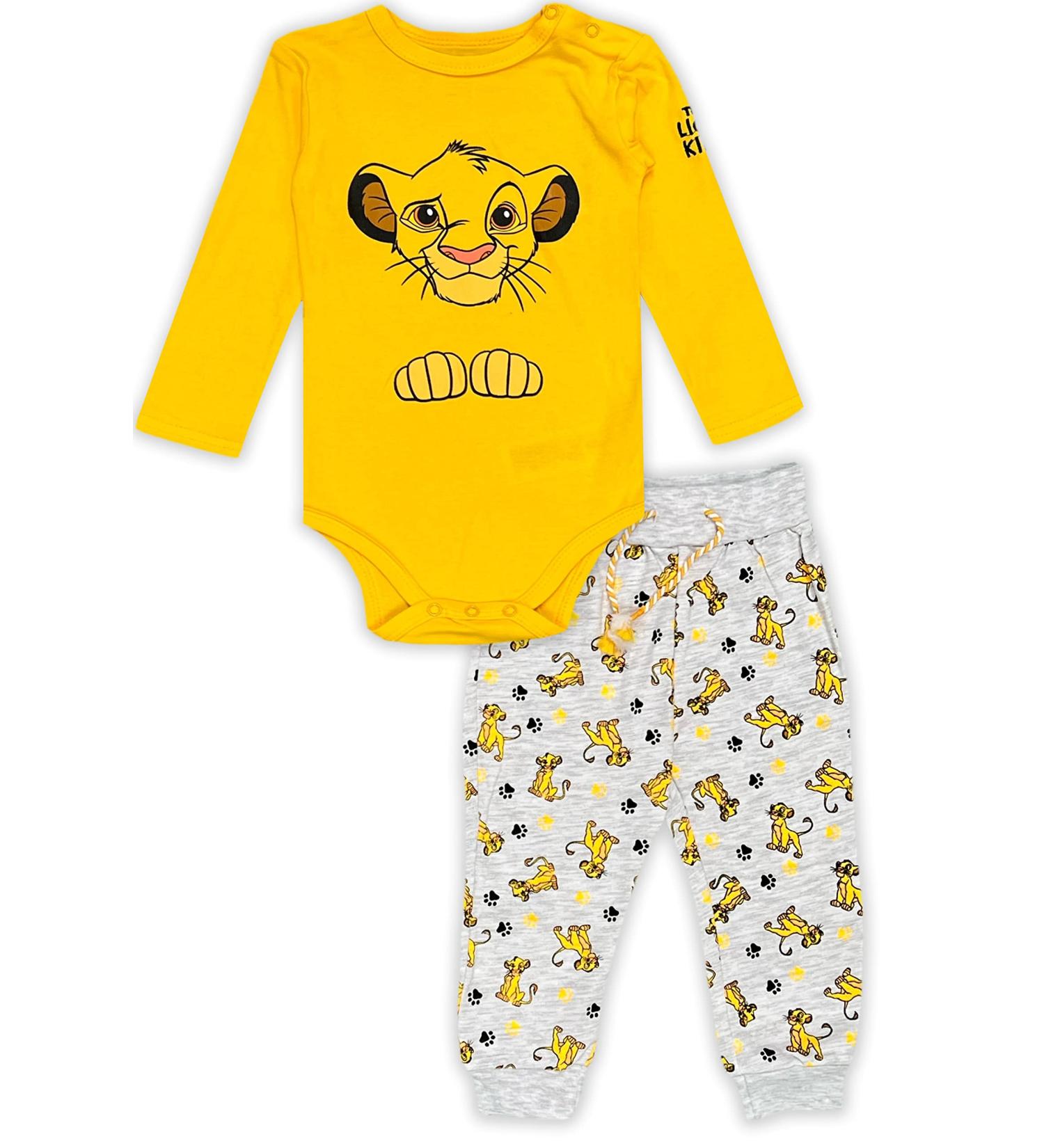 Disney Lion King Simba Baby Bodysuit & Joggers Set - 18 Months - Buy Online on GoSupps.com