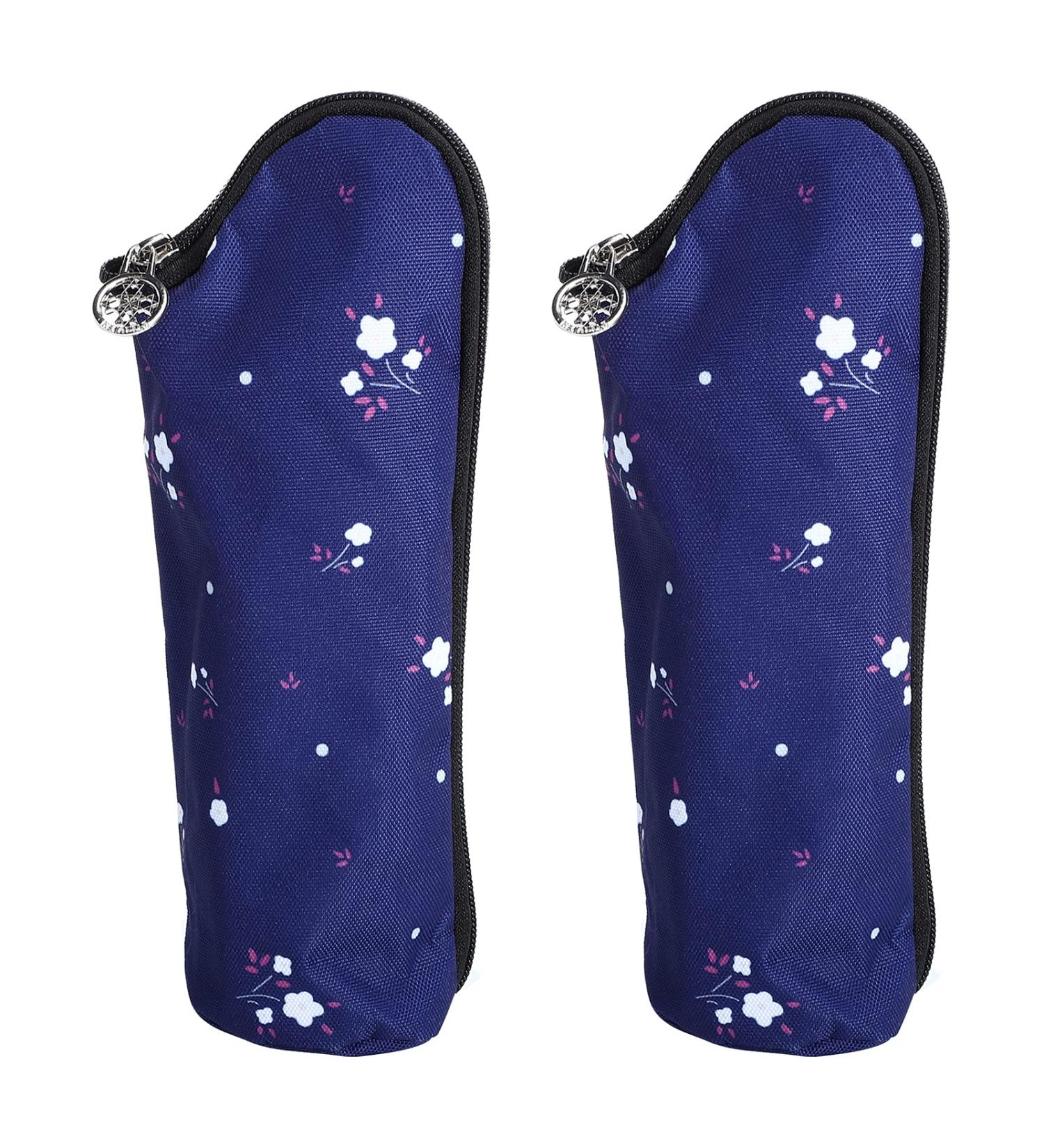 TOYANDONA Baby Wrapping Paper 2pcs Baby Bottle Insulated Bag Warmer Thermal Bag Infant Feeding Nursing Pouch Baby Bottles Dark Blue - Buy Online on GoSupps.com