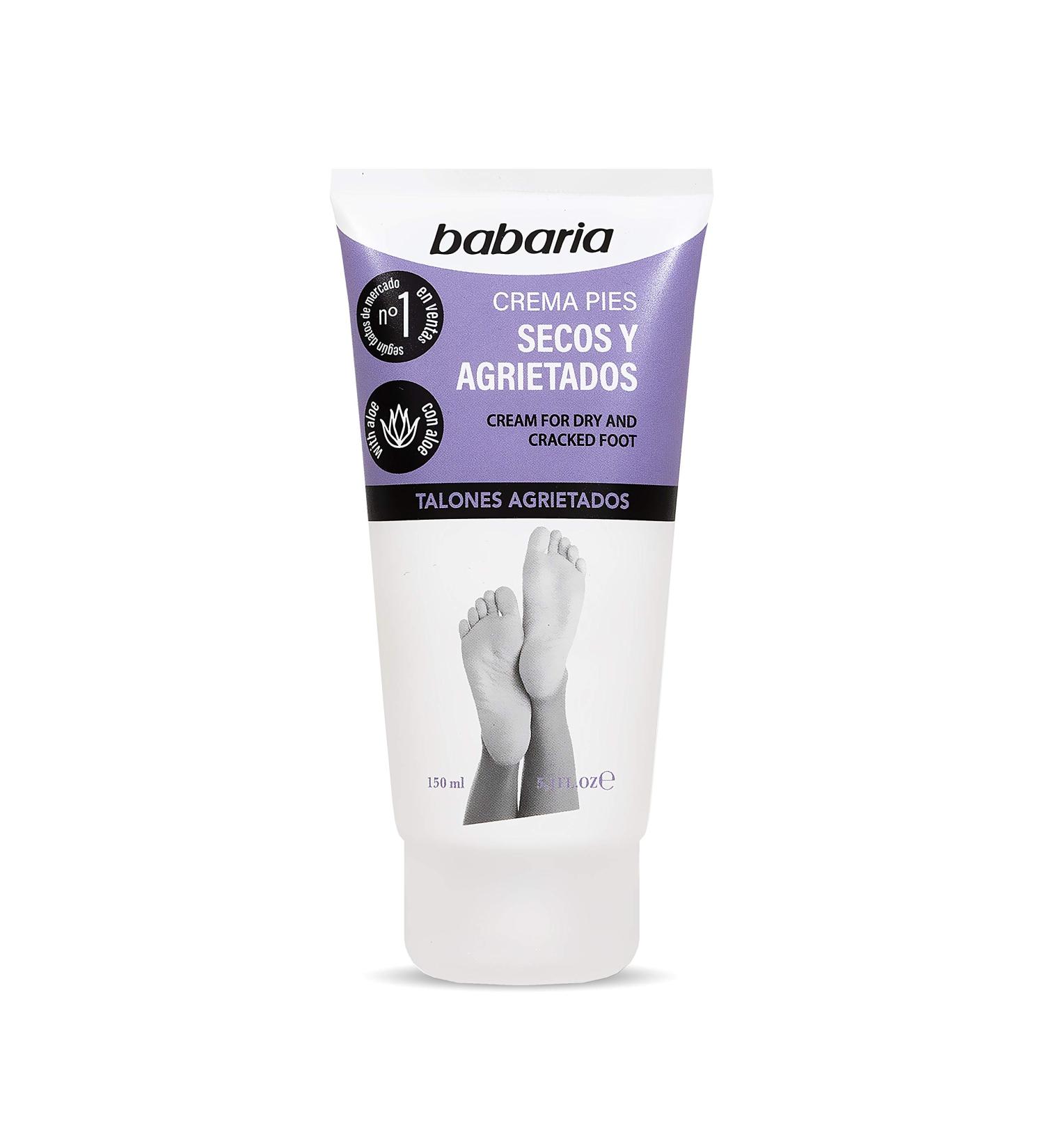 Babaria Foot Cream 150ml for Dry Cracked Feet - Intensive Repair Formula - Buy Online on GoSupps.com