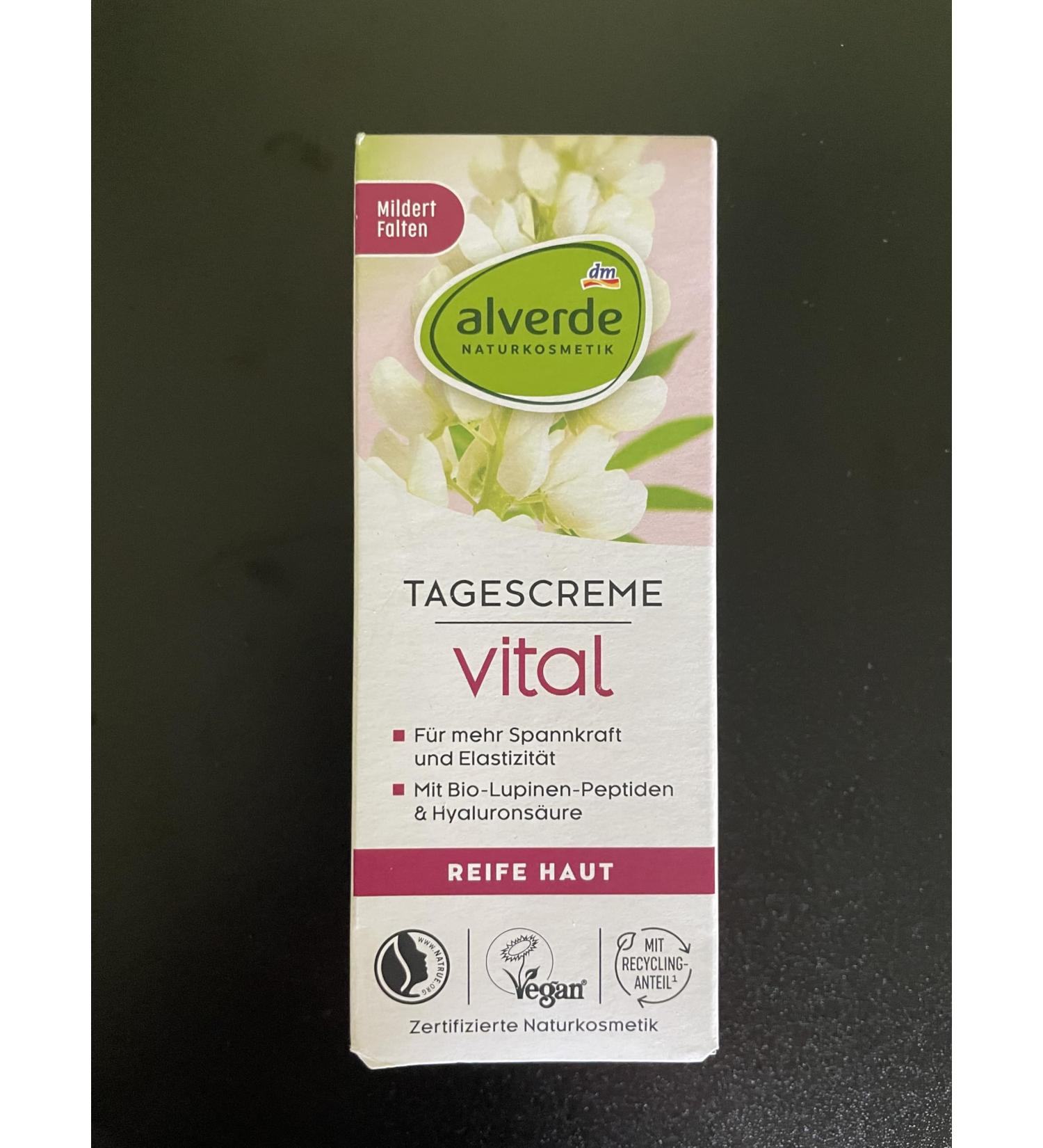 alverde NATURAL COSMETICS Dagcreme Vital 50 ml