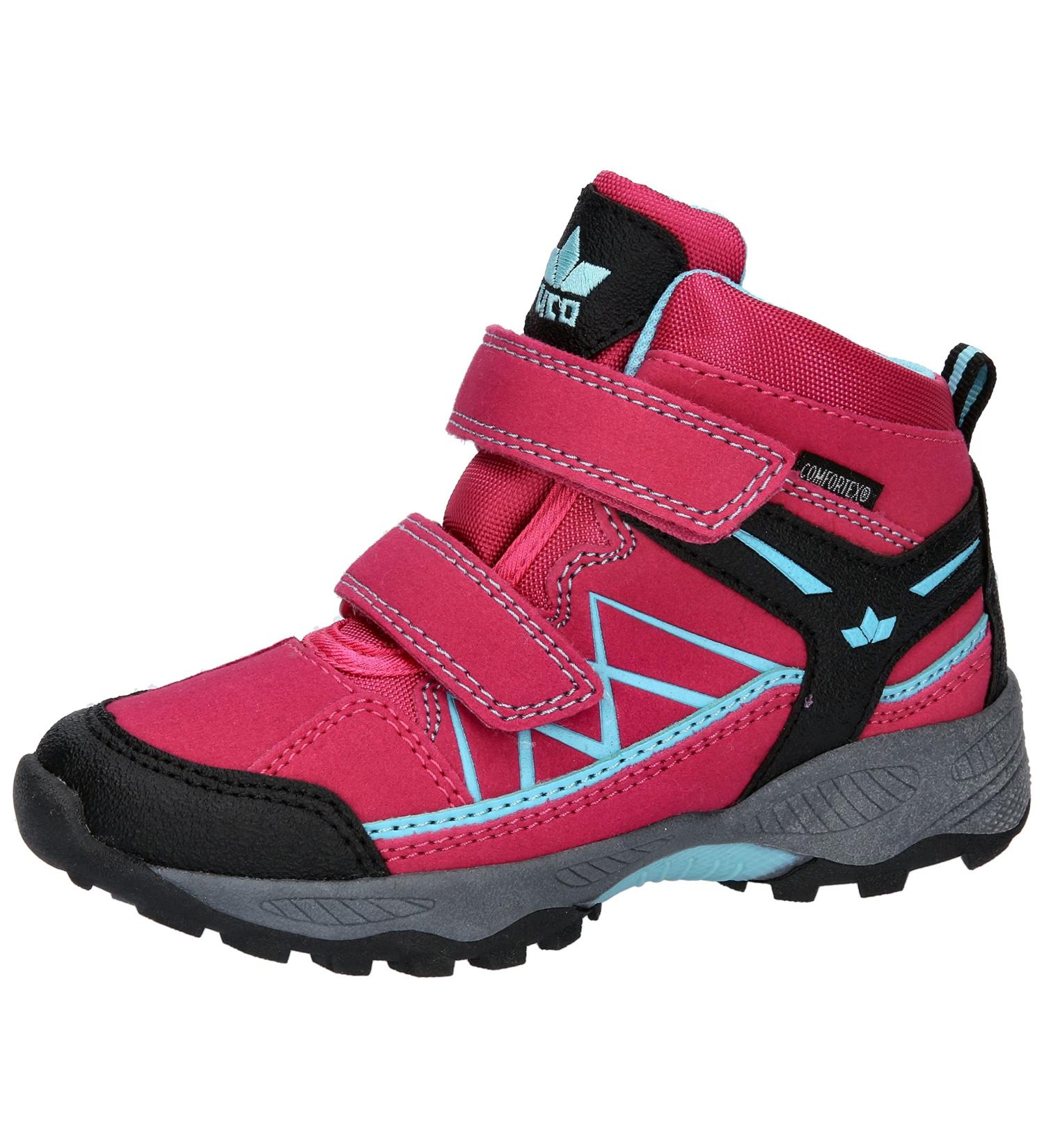 Lico Unisex Kids Griffin High V Trail Running Shoes 31 EU Pink Black Turquoise