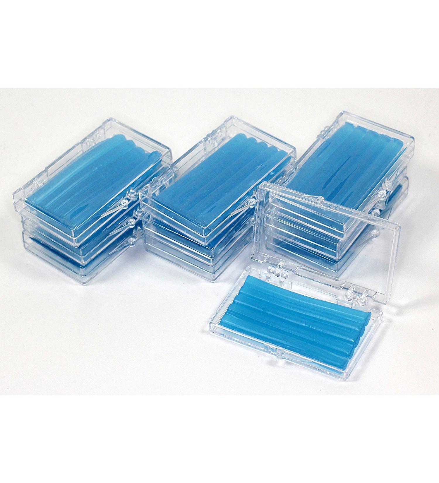 10 Pack Dental Orthodontic Wax Braces Irritation Blue Mint Scented Dental Relief