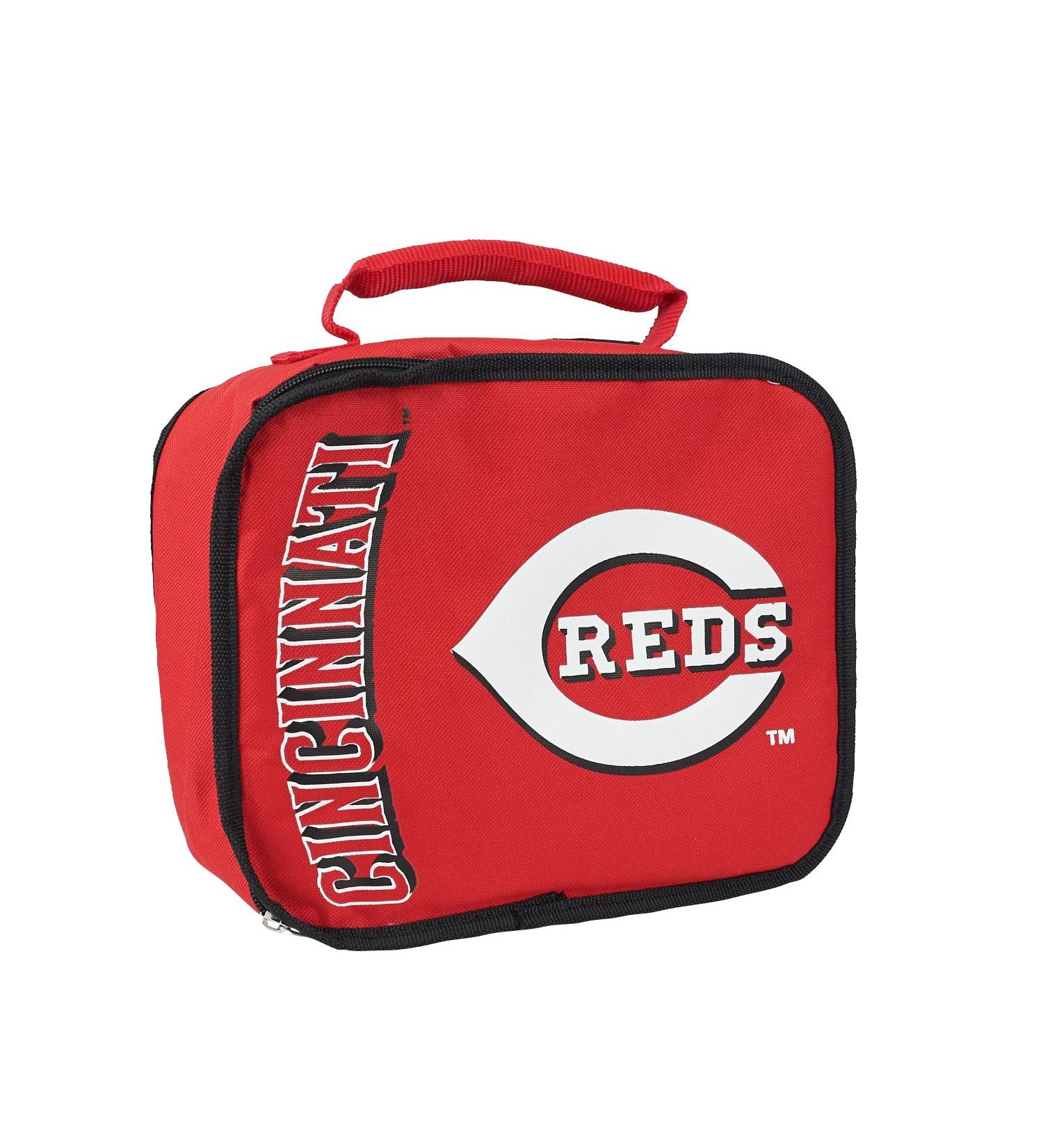 Cincinnati Reds MLB Sacked Lunchbox - 10.5-Inch Red | Officially Licensed Merchandise - Buy Online on GoSupps.com