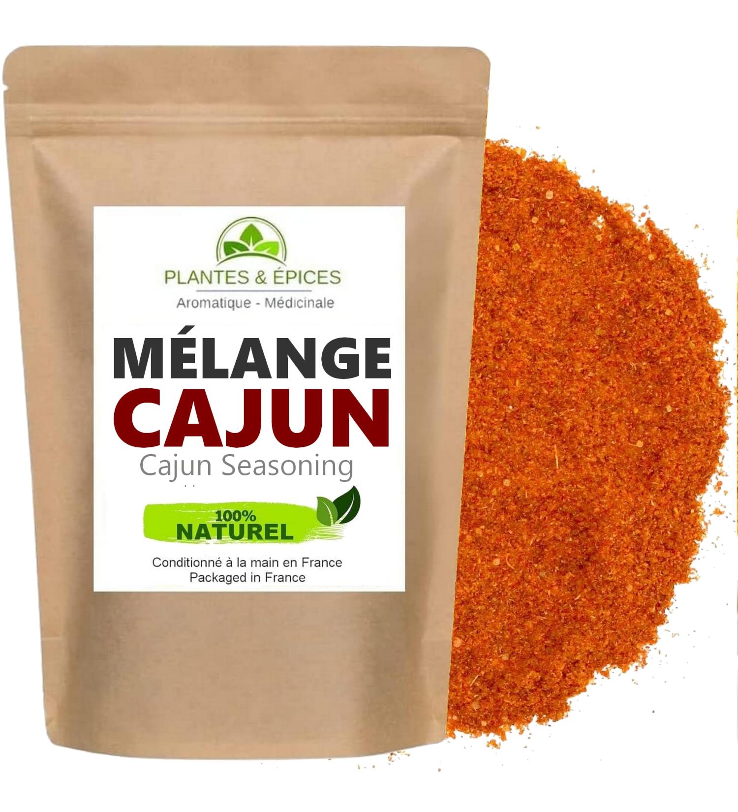 Epices CAJUN 100% Naturelle - M lange Marinades Epices pour Assaisonnement CAJUN 100g - Cuisine cr ole antillaise - Sachet Fra cheur Herm tique Refermable - Buy Online on GoSupps.com