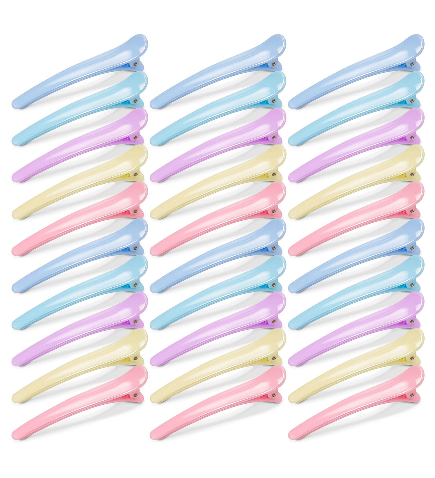 Ryalan 30pcs Colorful Duckbill Hair Clips for Styling - Non-Slip Alligator Hair Barrettes Pins for Women, Kids, and Girls - DIY Hair Accessories - Buy Online on GoSupps.com