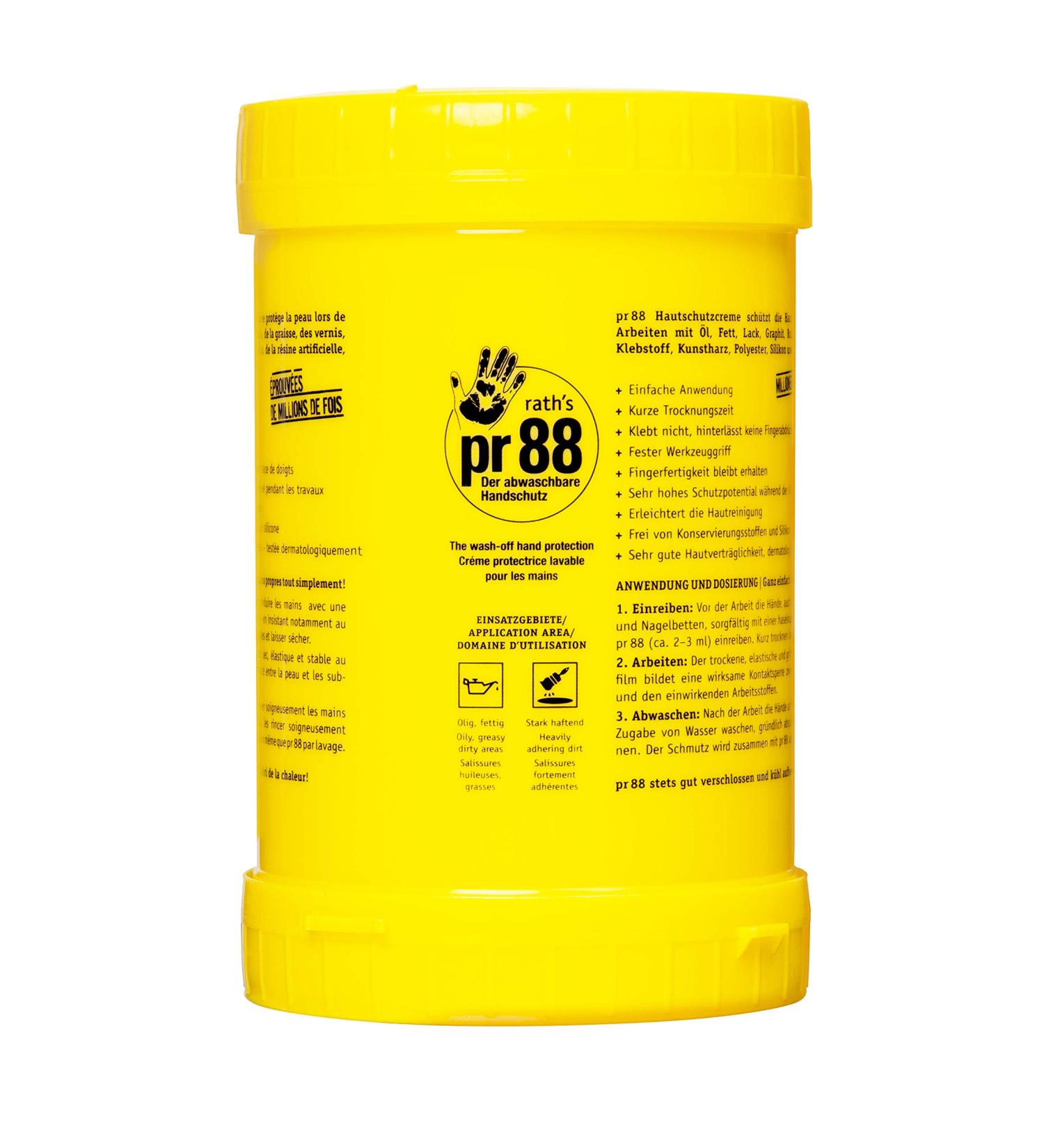 Rath 's 090 - 100 protection skin PR88 1000 ml protective cream skin perfect for workshop in our with oil