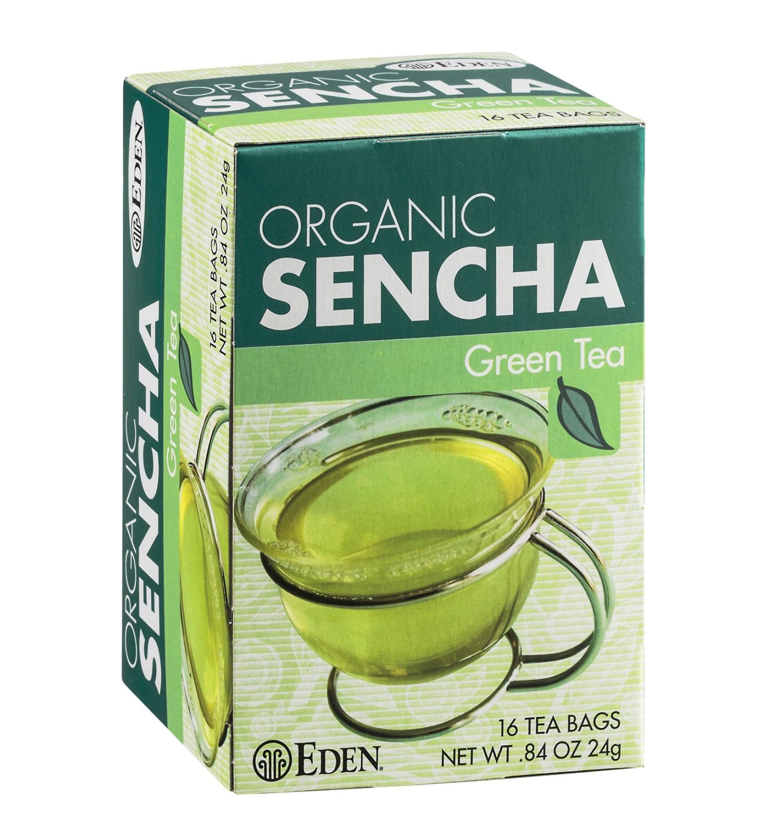 Eden Foods Tea Sencha Green Org24