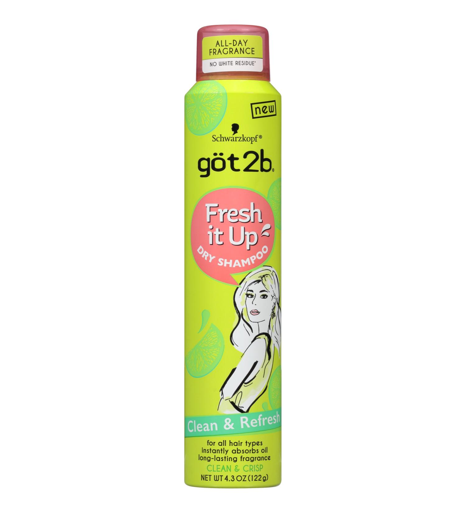 Got2b Fresh It Up Dry Shampoo - Clean & Refresh | 4.3 oz - Shop Internationally - Buy Online on GoSupps.com