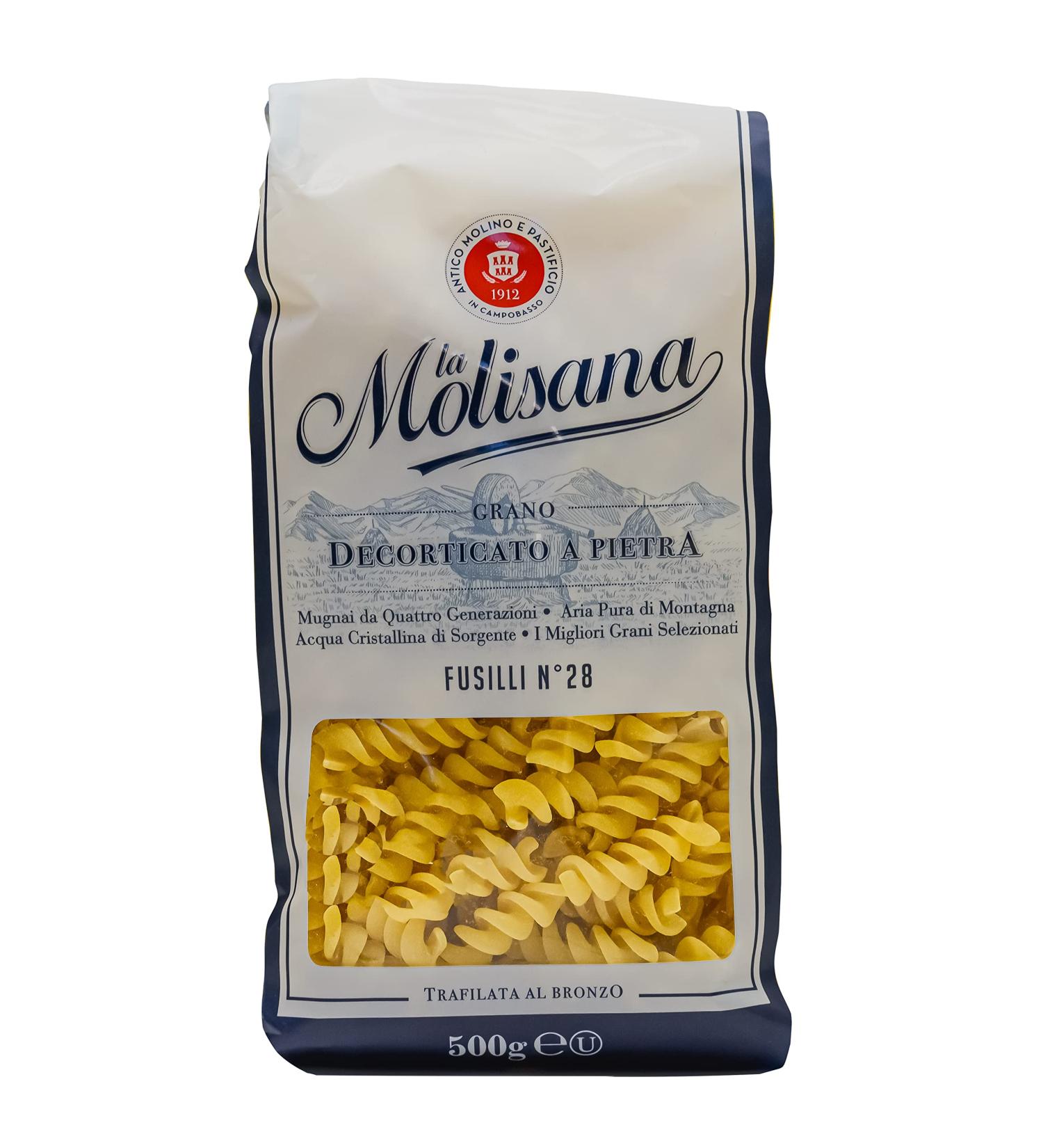 Humor La Molisana Fusilli N 28 24 x 500 g - Buy Online on GoSupps.com