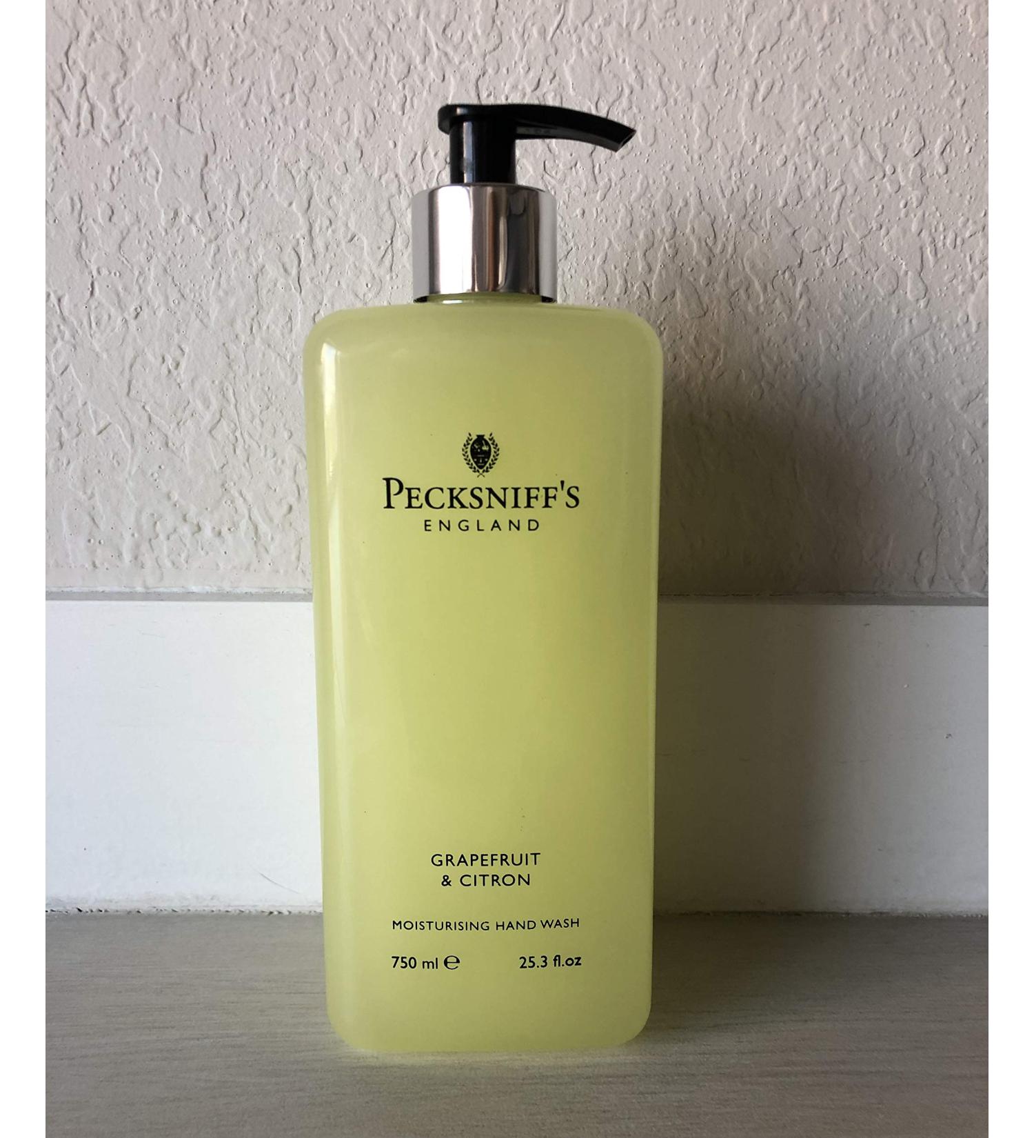 Pecksniff's England Limited Edition GRAPEFRUIT & CITRON Moisturising Hand Wash 750 ml / 25.3 fl.oz