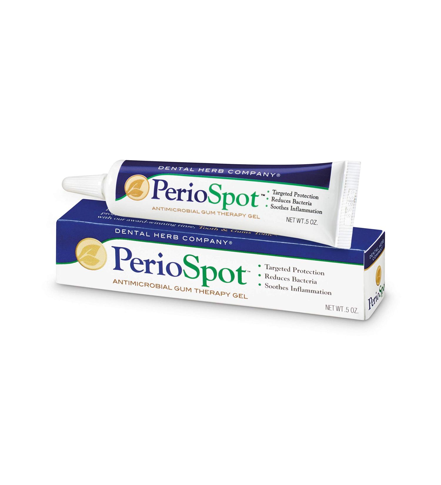 PerioSpot Antimicrobial Gum Therapy Gel | 0.5 oz. | Effective Periodontal Treatment - Buy Online on GoSupps.com