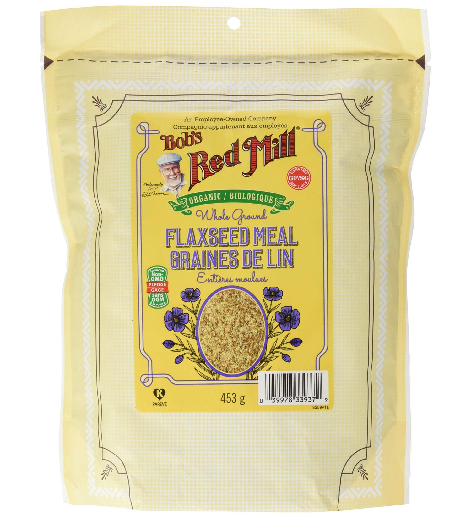 Bobs Red Mill Organic Flaxseed Meal 453g - Buy Online on GoSupps.com