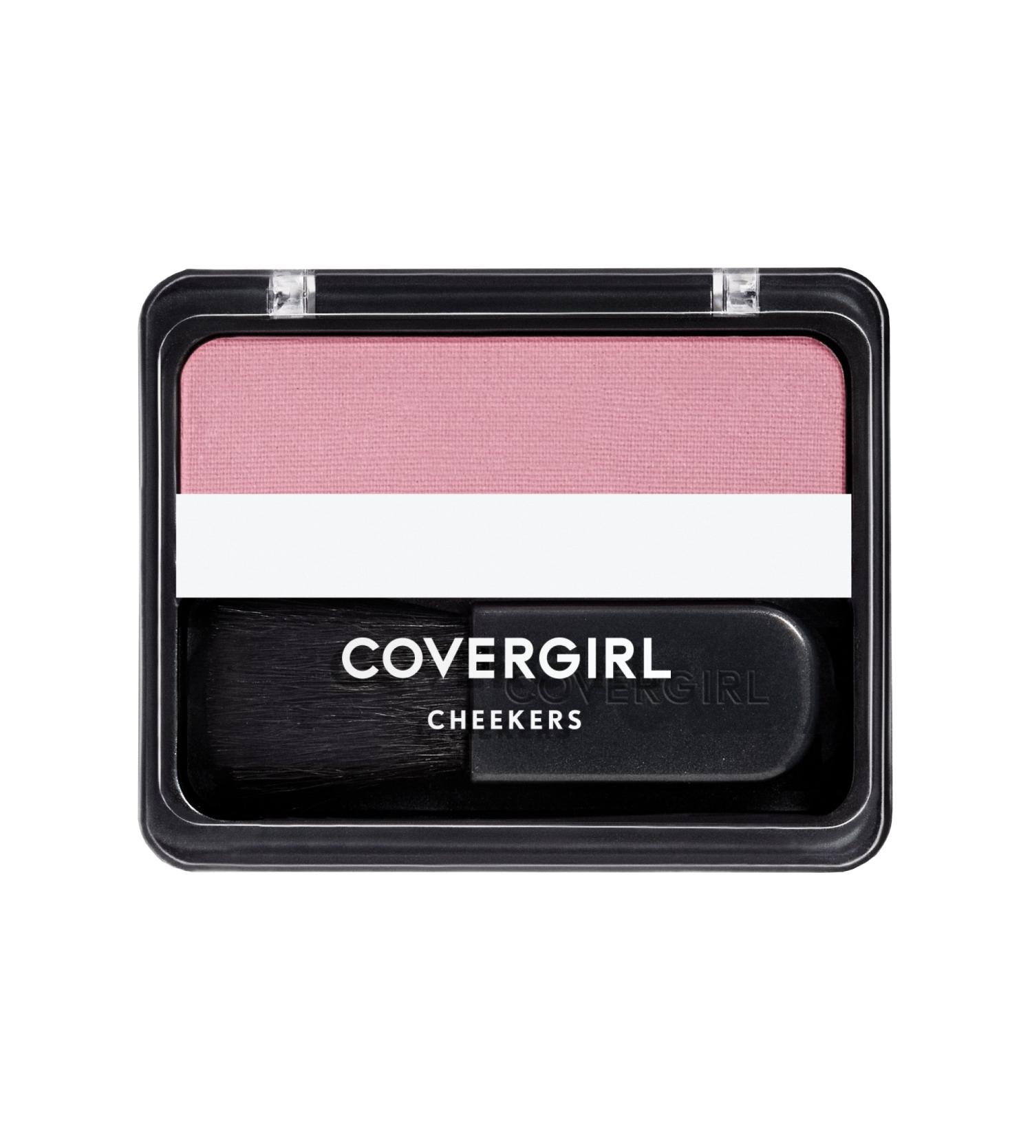 CoverGirl Cheekers Blush True Plum 185 - 0.12 oz | Long-Lasting Cheek Color - Buy Online on GoSupps.com