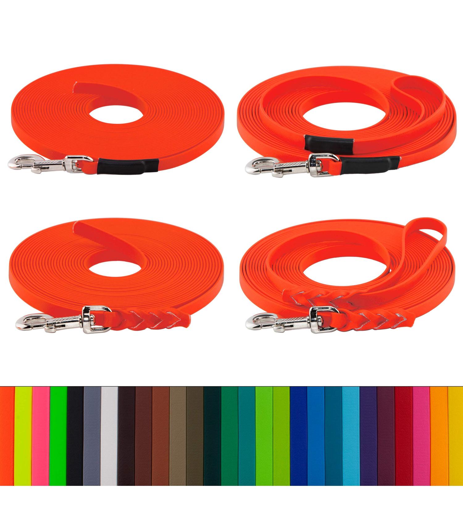 LENNIE Biothane Dog Leash for Large Dogs | 19mm Wide 3m/5m/10m/20m Options Dirt & Water Repellent - Buy Online on GoSupps.com