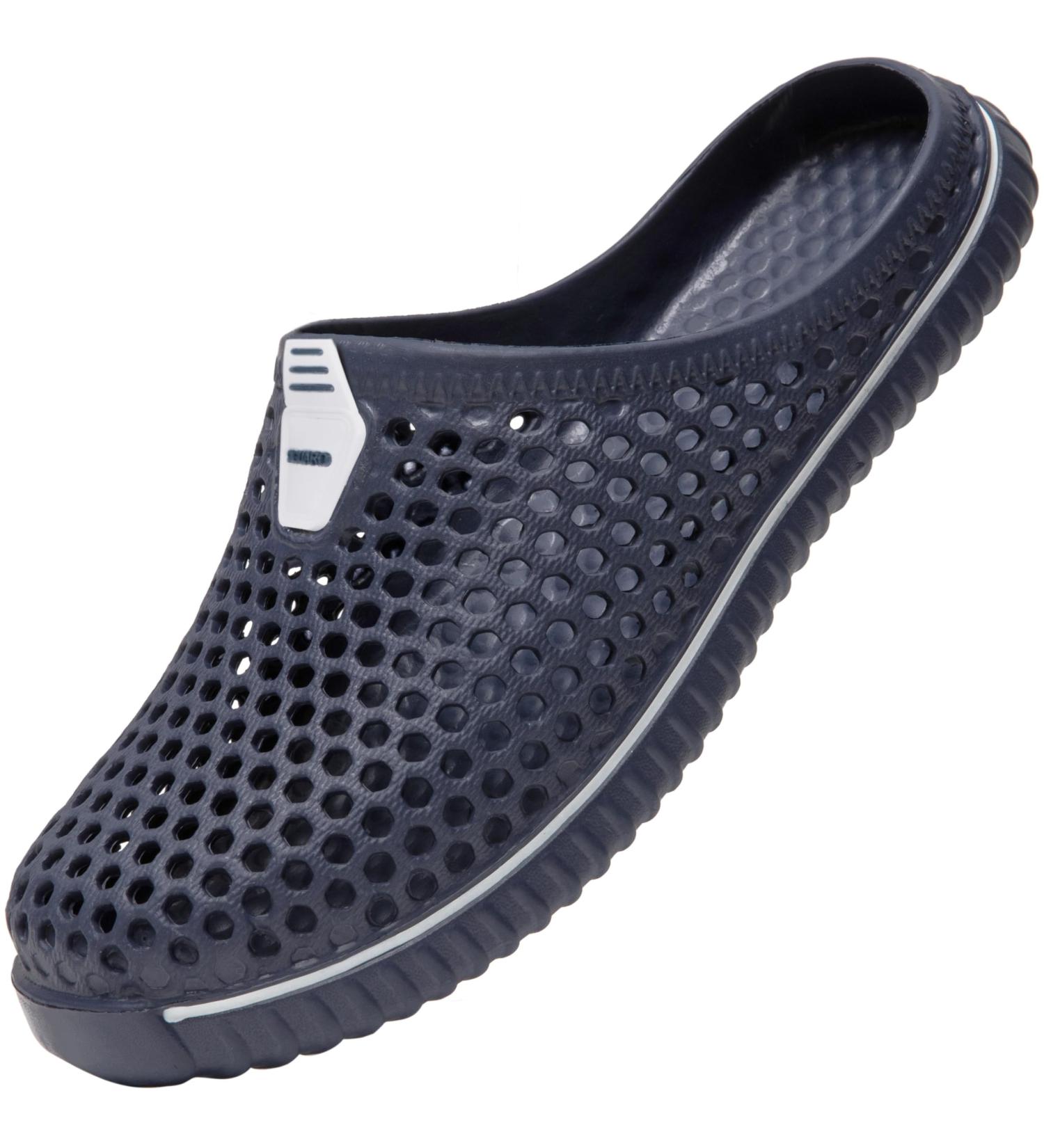 Buy Saguaro Breathable Mesh Clogs - Women's & Men's Summer Aqua Slippers Flat Sole Leisure Shoes 45 EU Navy - Buy Online on GoSupps.com