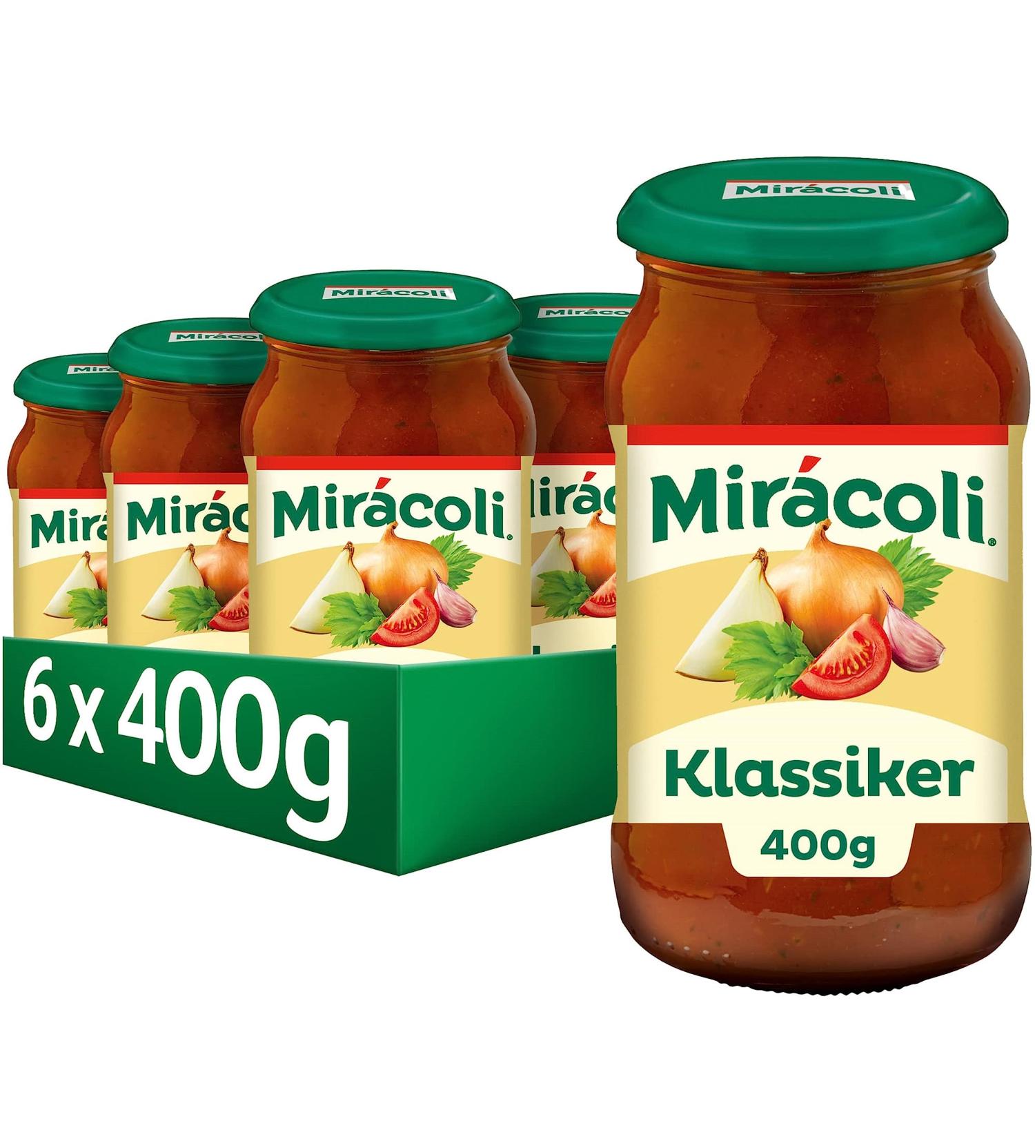MIR COLI Classic Pasta Sauce - 6 Jars (6 x 400g) | Authentic Italian Flavor for International Shipping - Buy Online on GoSupps.com