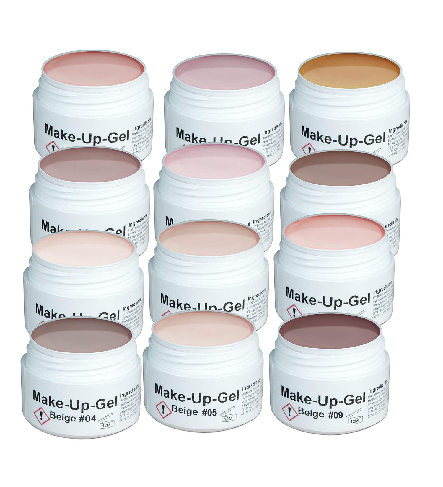 GS-Nails UV Make-Up Camouflage Gel - All 12 Colors in 5ml & 60ml | Premium Quality Gel for Perfect Nail Art - Buy Online on GoSupps.com
