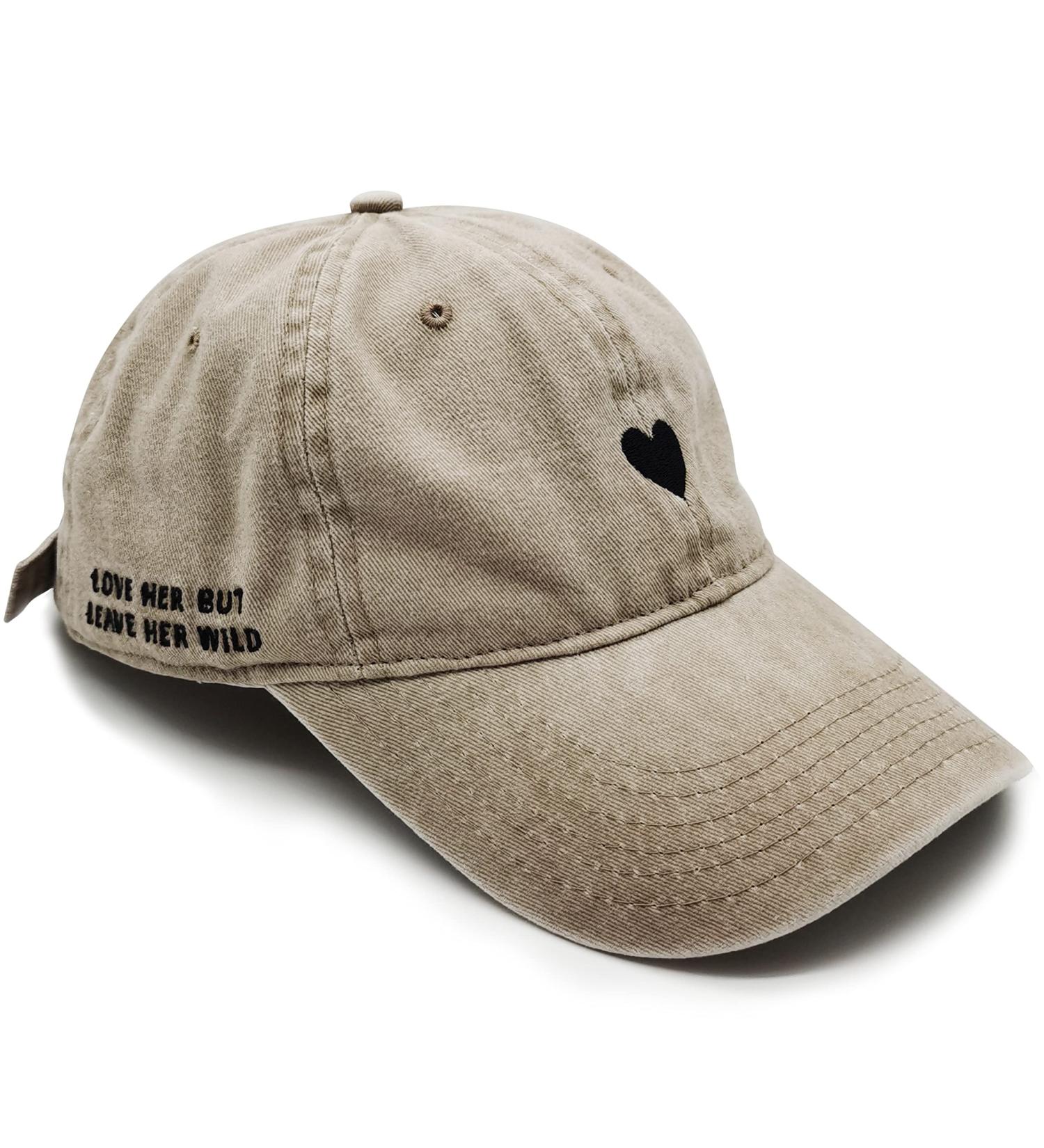 Atticus Poetry Embroidered Brushed Cotton Baseball Hat - Unisex Beige | Adjustable One Size - Buy Online on GoSupps.com