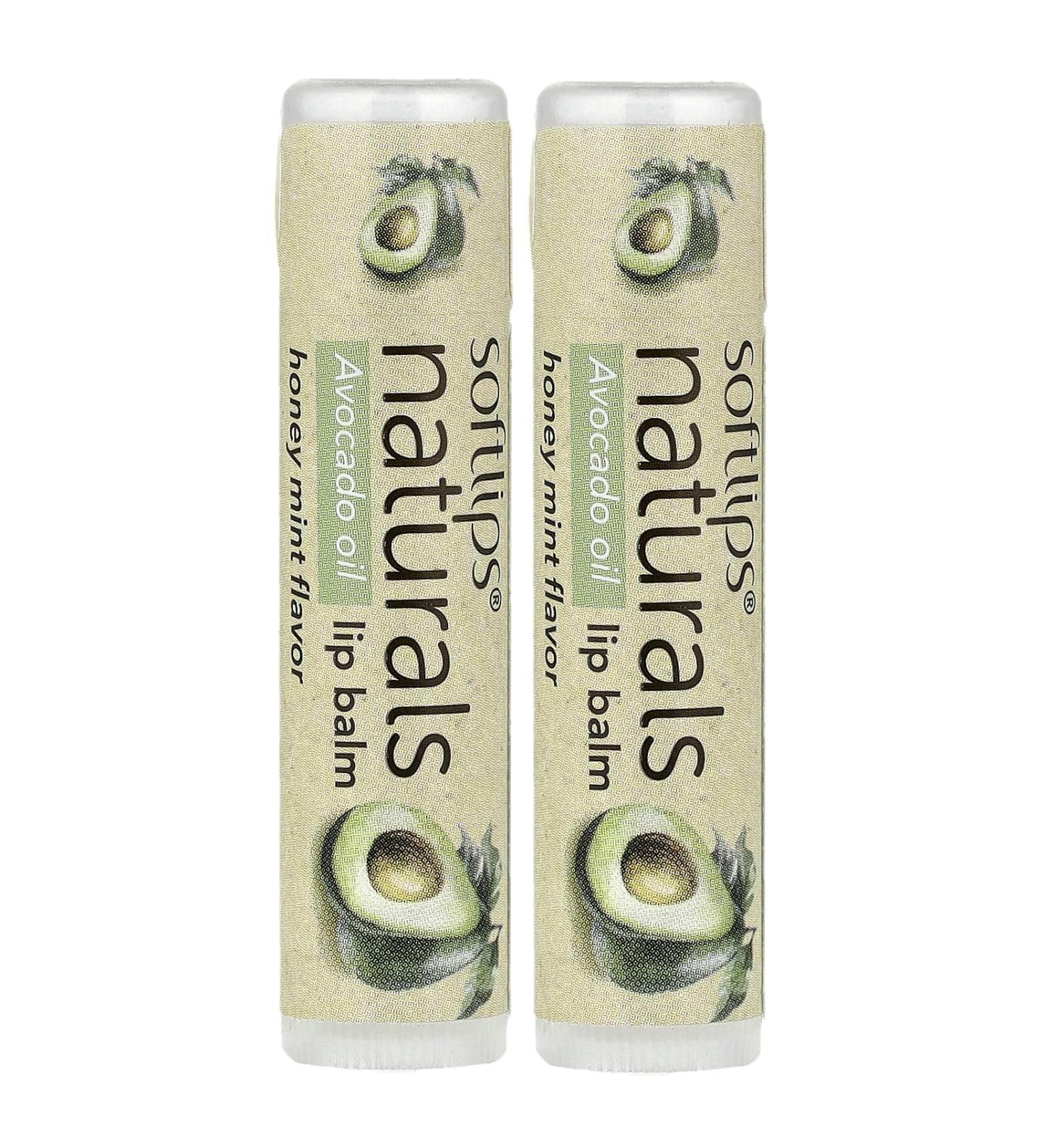 Naturals Lip Balm with Avocado Oil - 2 Pack