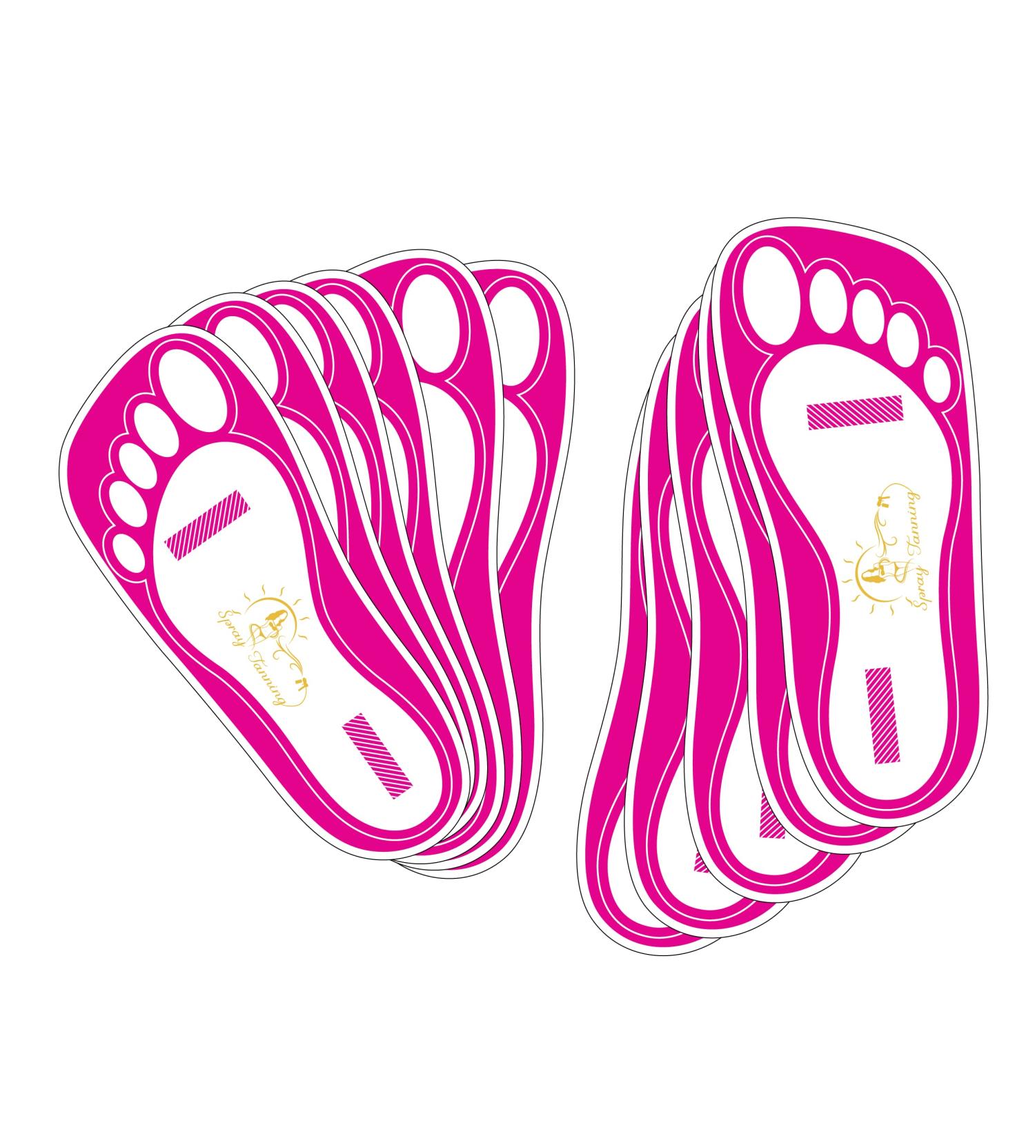 60 Pairs Disposable Tanning Feet Pads - Sunless Airbrush Spray Tent Protection - Buy Online on GoSupps.com