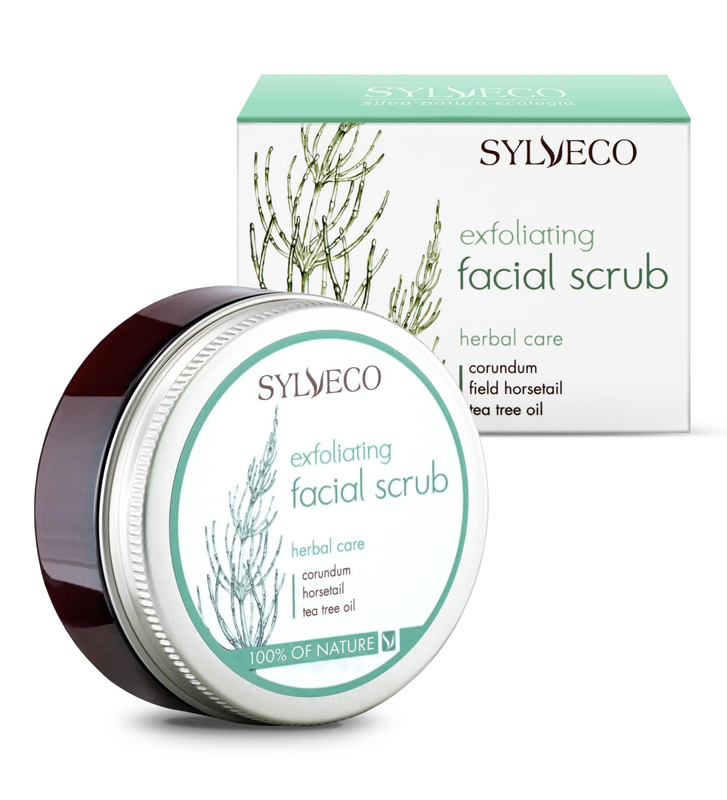 SYLVECO Cleansing Face Scrub 85 g - Creamy Exfoliating Face - Face Scrub Skincare Natural Cosmetics for Women and Men - Buy Online on GoSupps.com