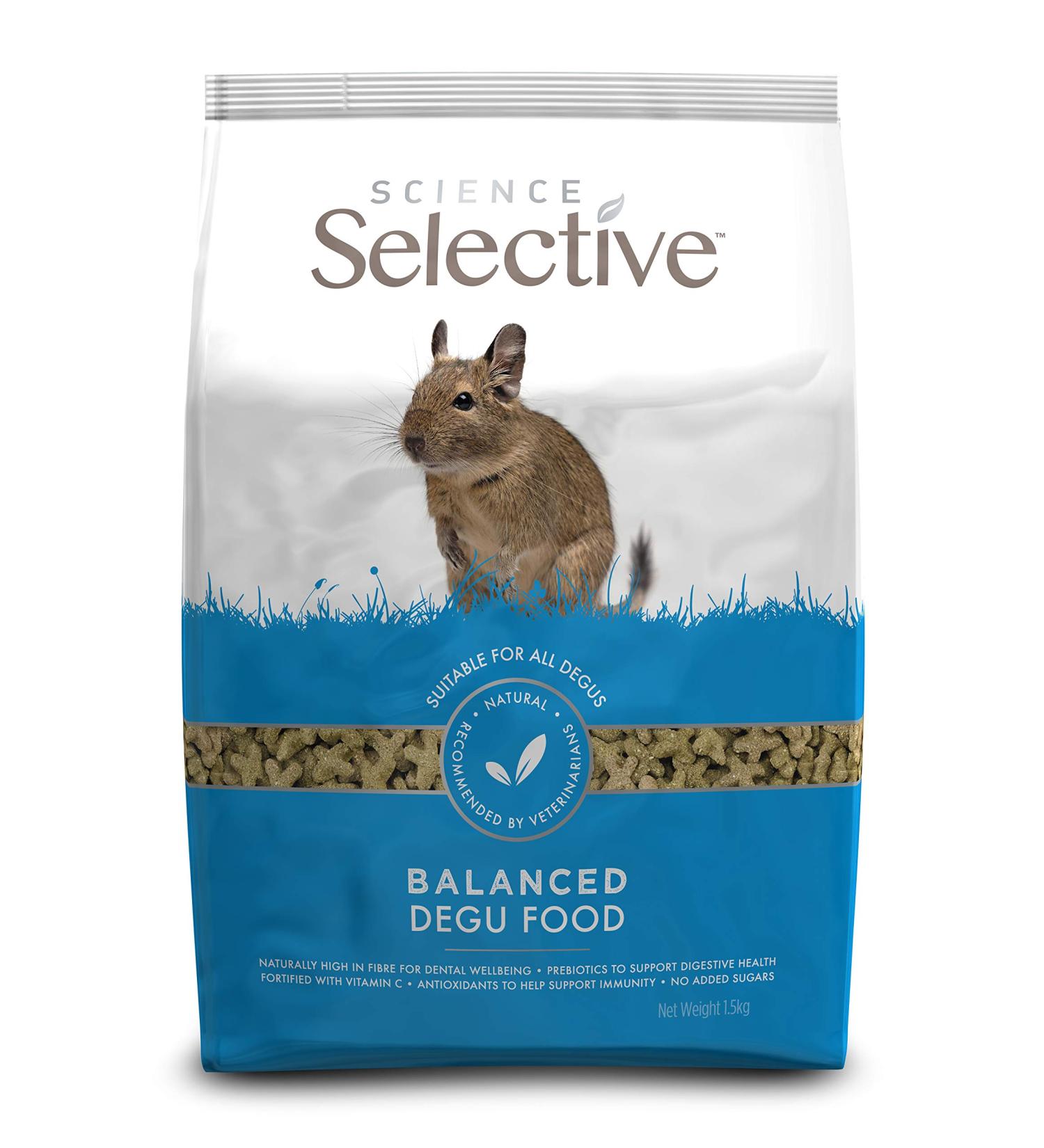 Supreme Petfoods Science Selective Degu 1.5kg - Premium Nutrition for Your Degu - Buy Online on GoSupps.com