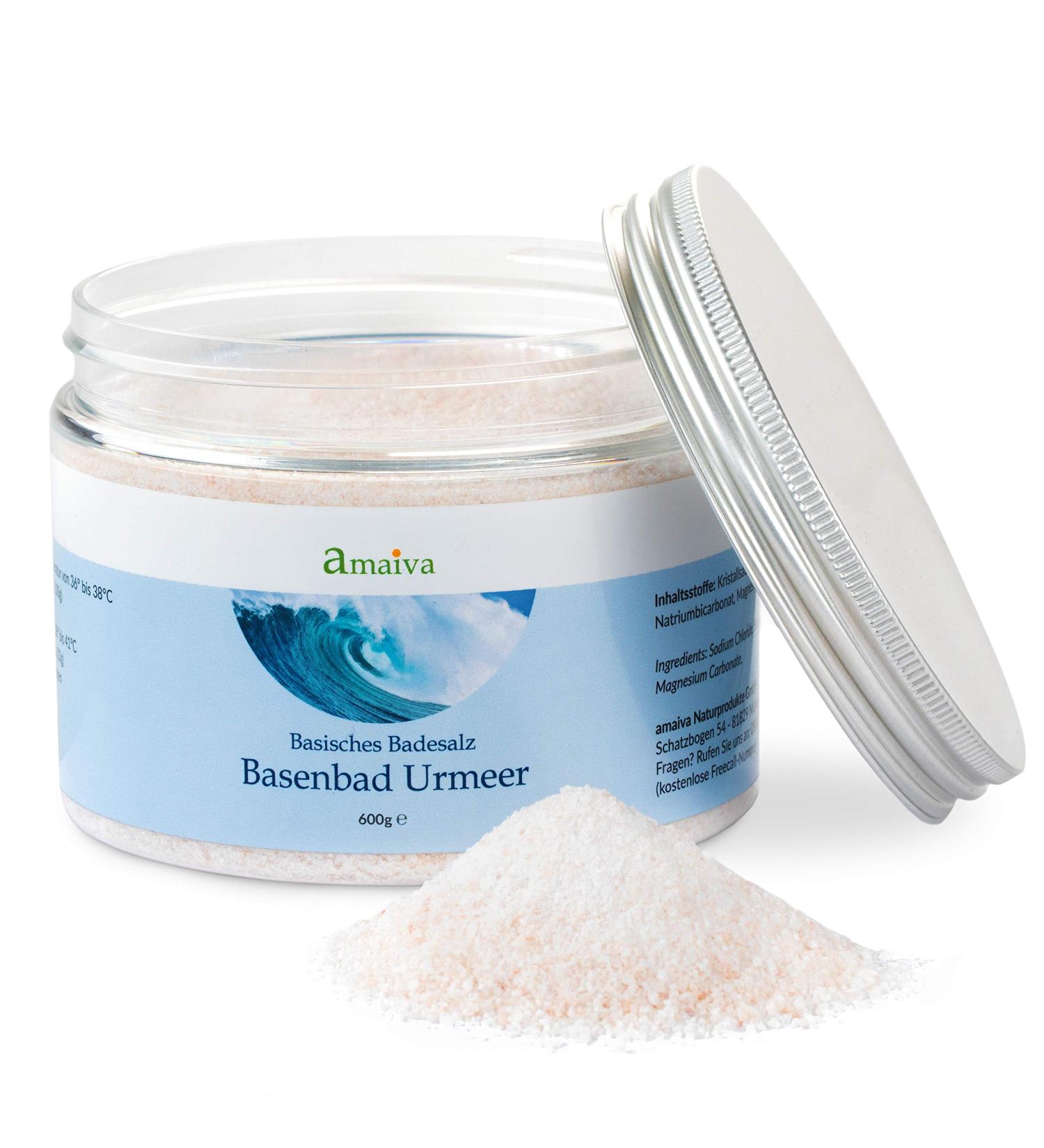 Alkaline Bath Urmeer 600g - Premium Alkaline Bath Salt for Relaxation Foot Soaks & Body Wraps | International Shipping Available - Buy Online on GoSupps.com