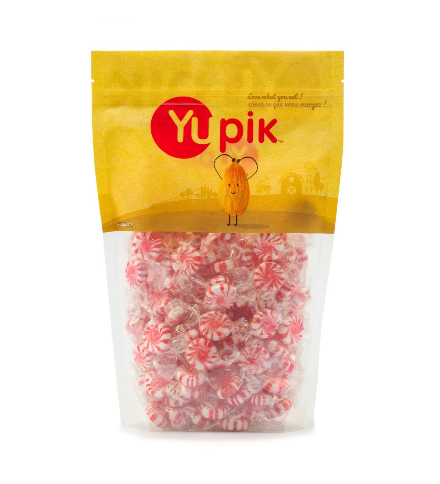 Yupik Red Pinwheel Mints 1 kg 6 Count Gluten-Free Hard Candies Individually Wrapped Refreshing Sweet Minty Flavor Classic Treat Delicious Snacks Ideal for Gifting & Holidays 1 kg (Pack of 6) - Buy Online on GoSupps.com