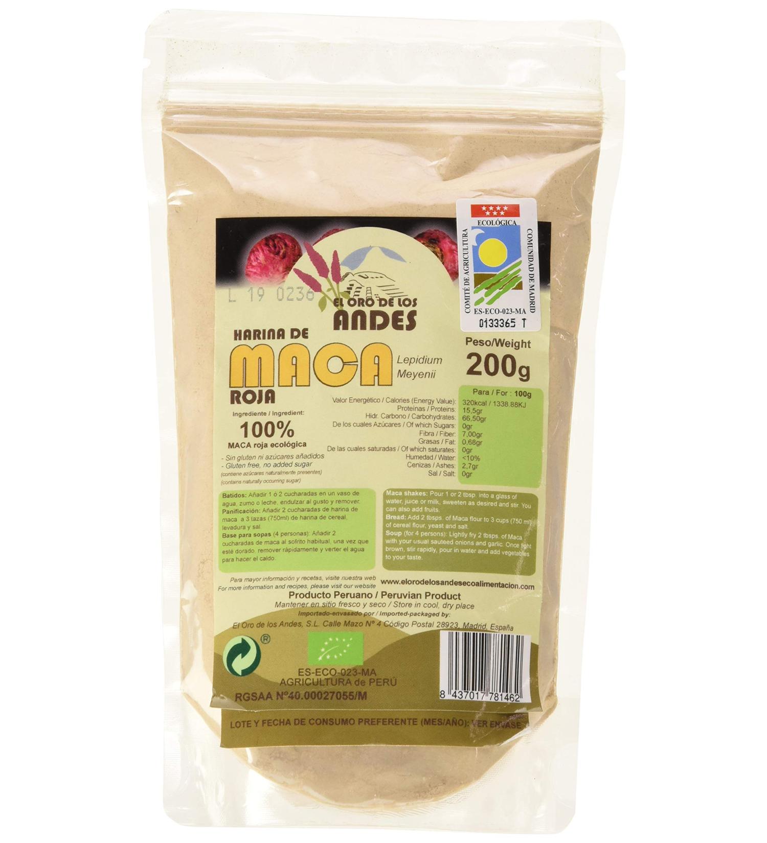 El Oro De Los Andes Maca - 200 g