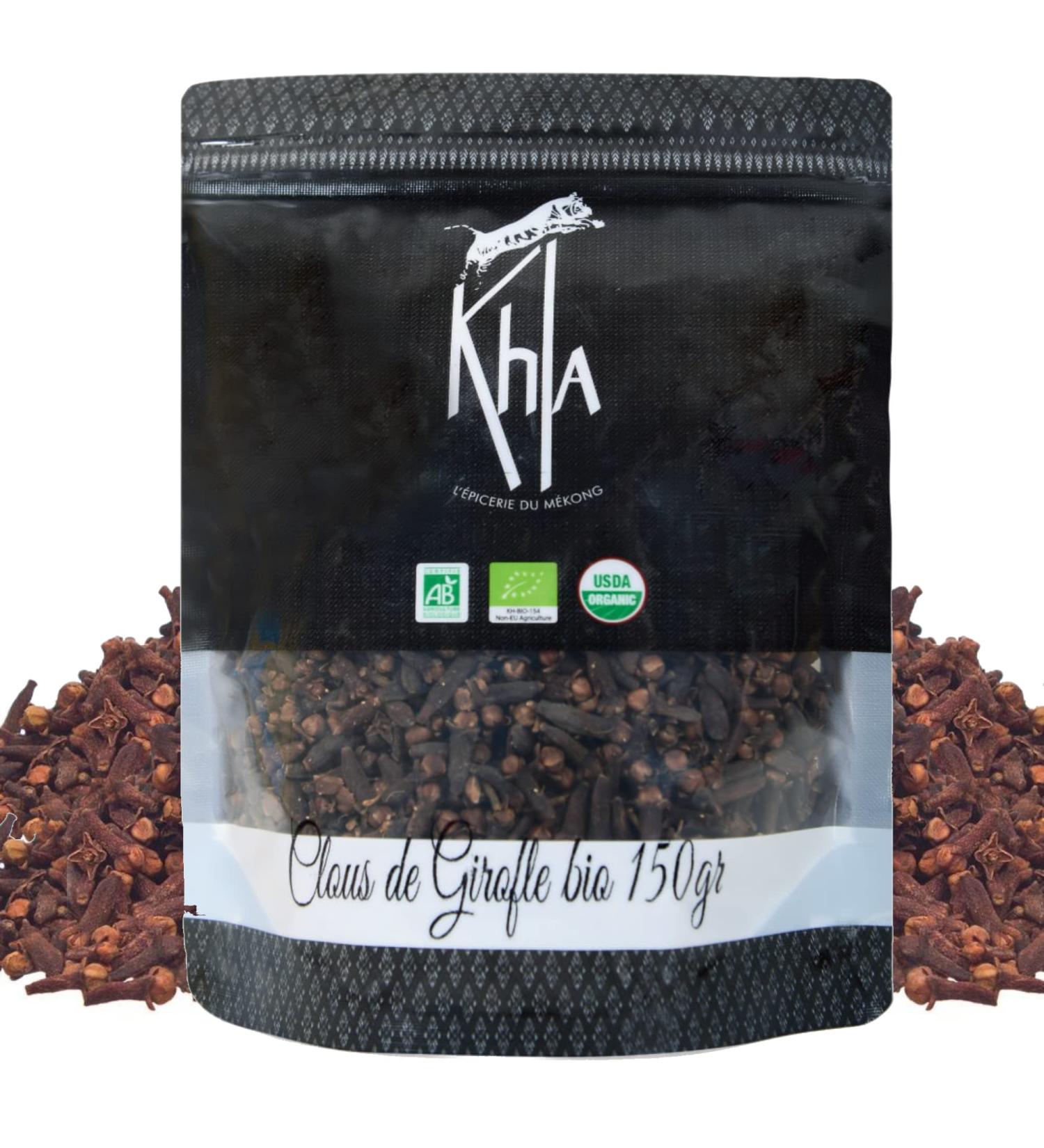 Khla - Organic Cloves Whole - 150g Bag of Sri Lankan Cloves - Cooking & Baking Ingredient - Sauerkraut Gingerbread Pies Ch - Buy Online on GoSupps.com