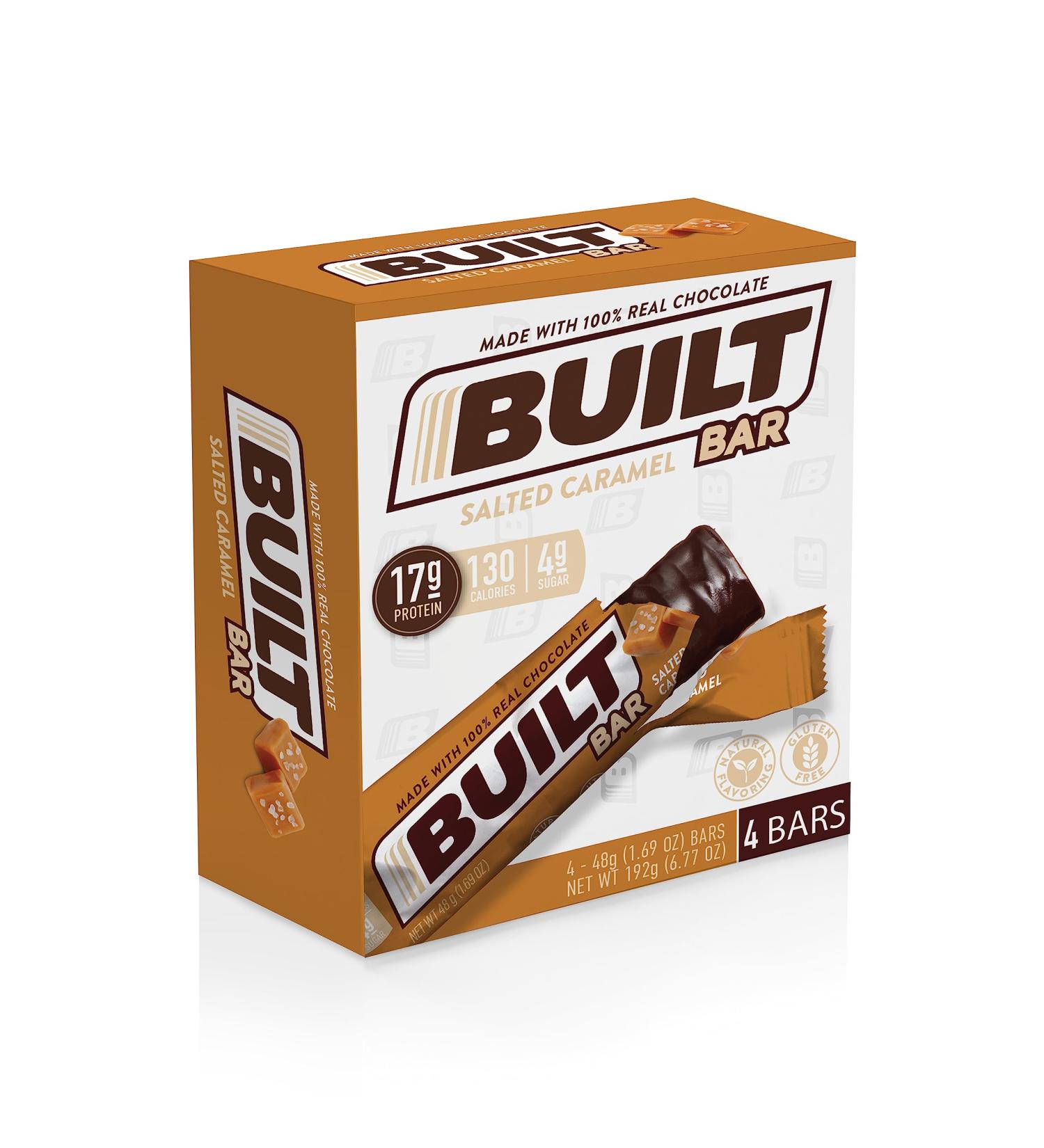 Built Bar Salted Caramel 4/box