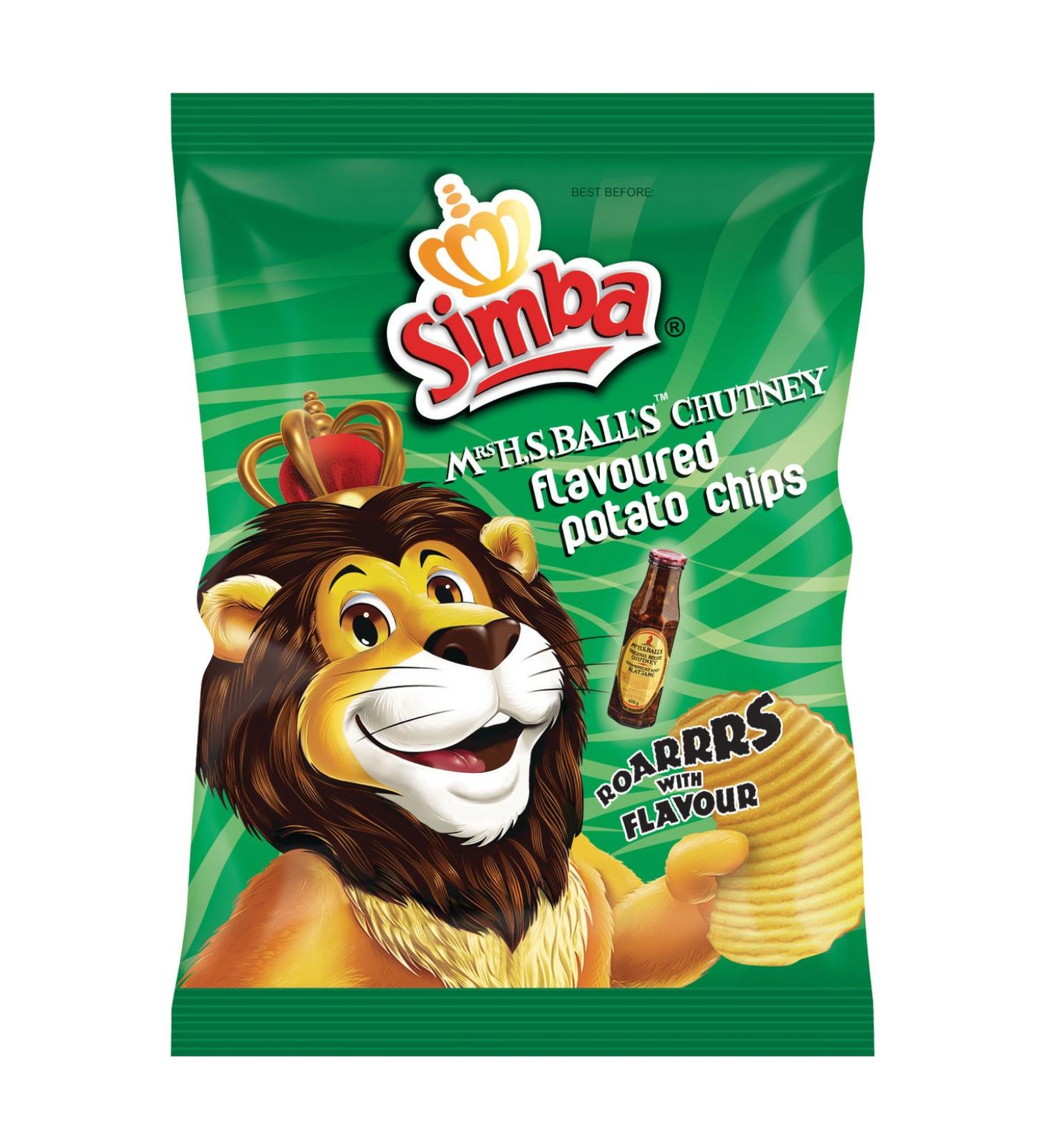 SIMBA Mrs Balles Chutney De Pommes De Terre Aromatis es Puces 125G - Paquet de 6