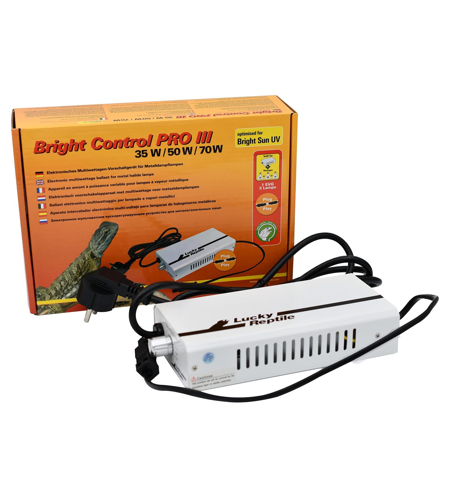 Lucky Reptile Bright Control PRO III 35-70 W ballast for Lucky Reptile Bright Sun lamps - Buy Online on GoSupps.com