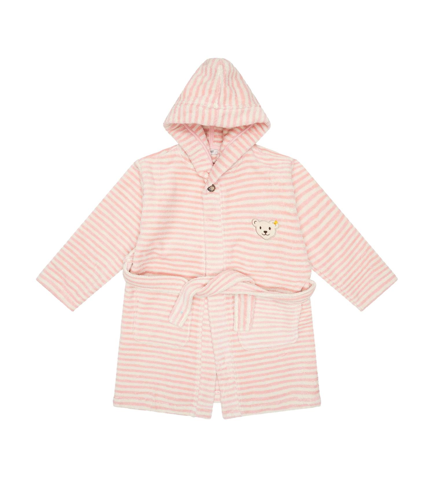 Steiff Unisex Children's Basic Bathrobe 104 SILVER PINK - Soft Cozy & Stylish Kids' Robe for International Shipping - Buy Online on GoSupps.com