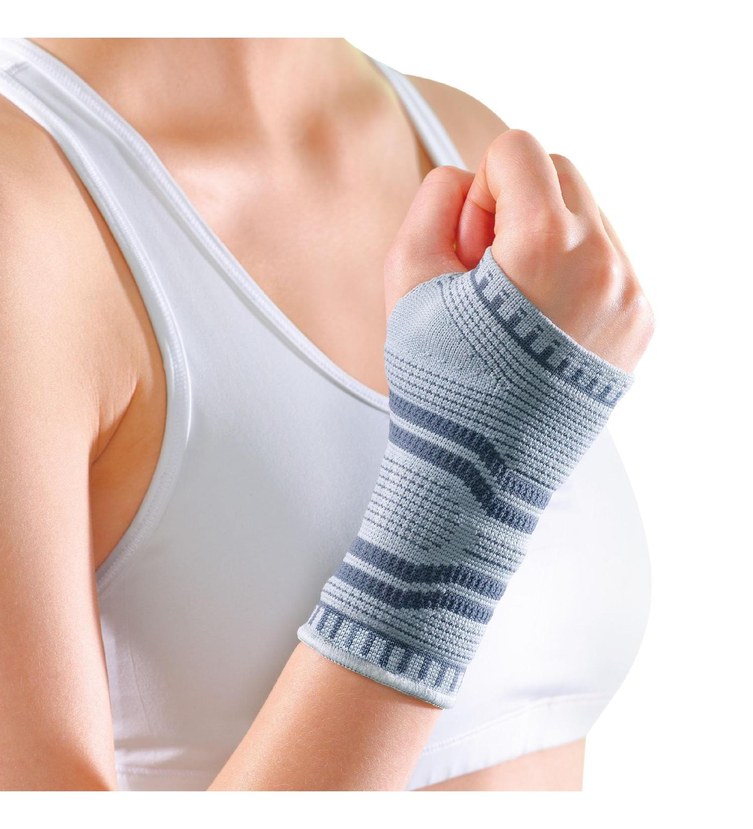 Buy OPPO 2980 ACCUTEX Wrist Compression Sleeve for Carpal Tunnel Relief - XXX-Large Gray - International Shipping Available - Buy Online on GoSupps.com