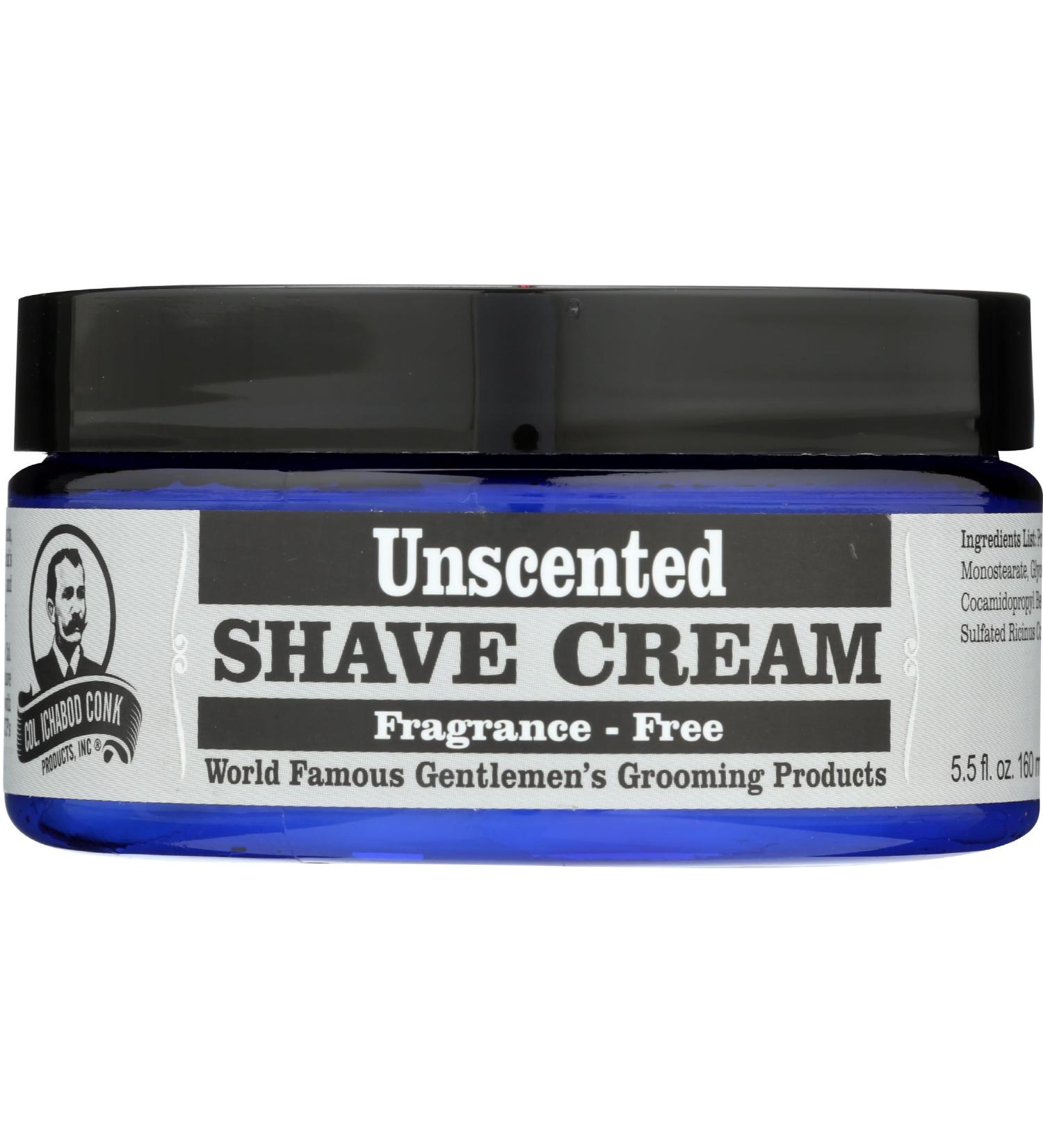 Buy Colonel Conk Unscented Shave Cream 5.5 oz - Premium Shaving Cream for Men | International Shipping - Buy Online on GoSupps.com