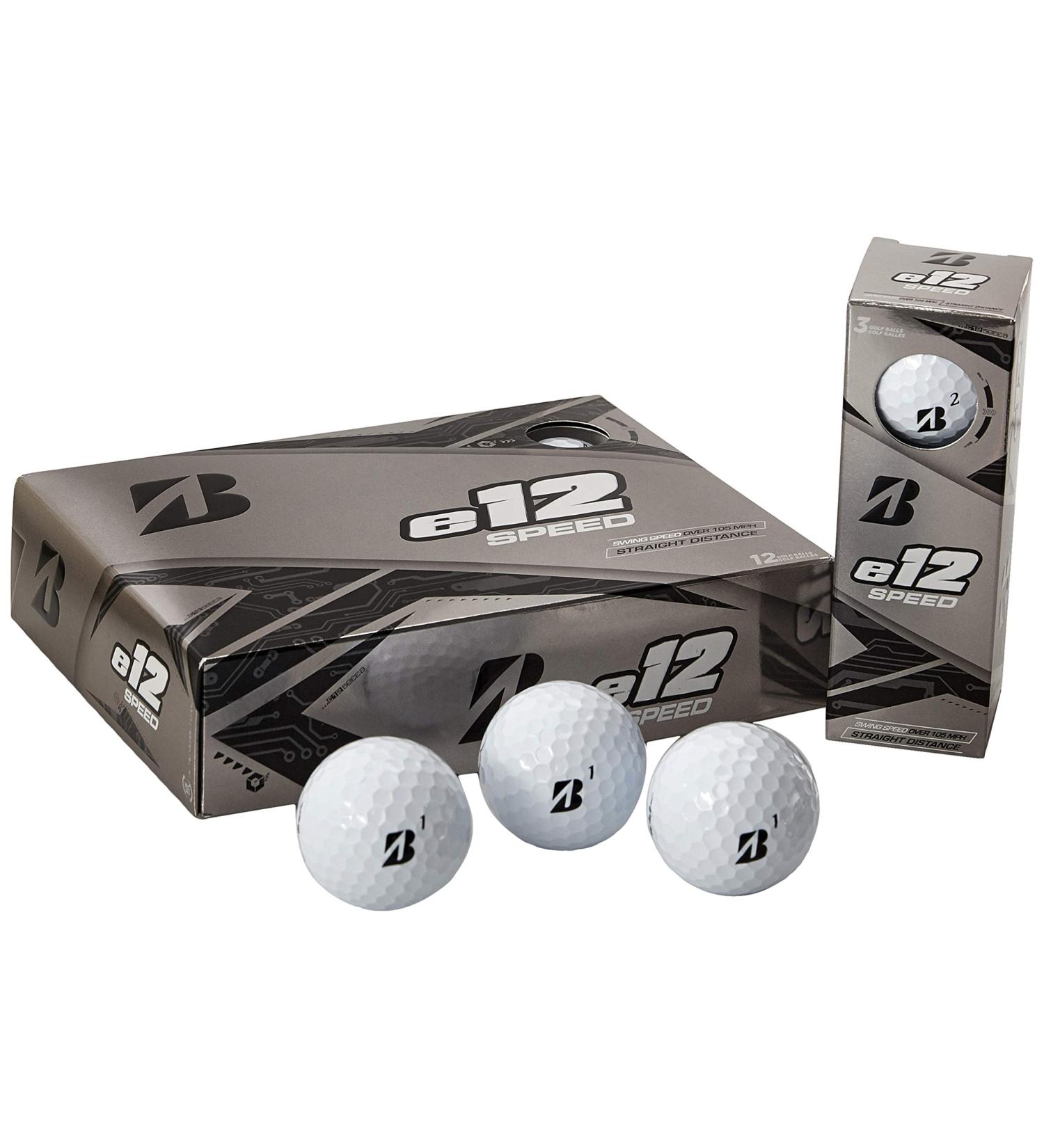 Bridgestone E12 Speed Golf Balls - Premium Performance (12 Pack) - Buy Online on GoSupps.com