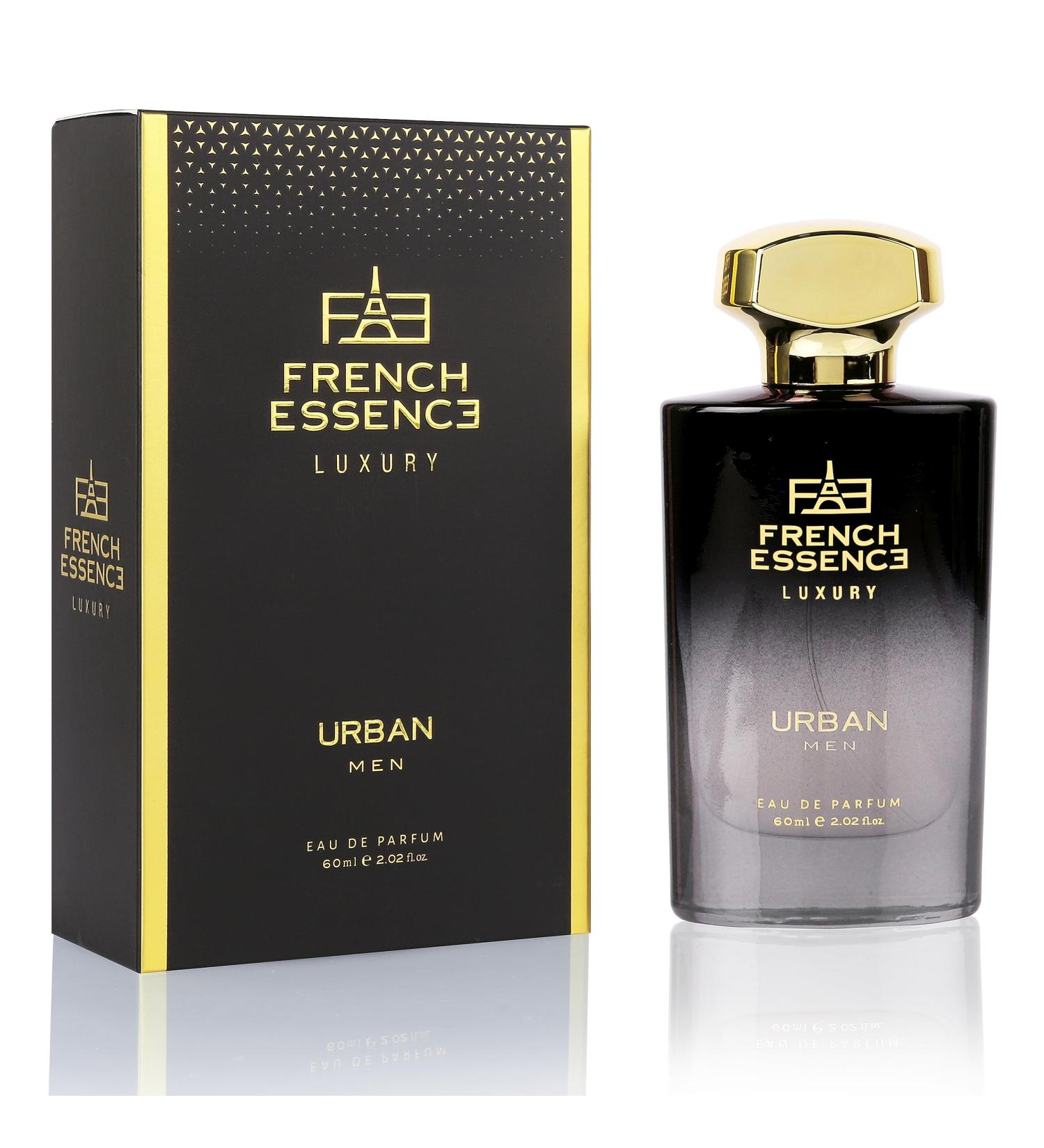 FREN'CH ESS'ENCE Luxury Urban Perfume For Men 60 Ml | Aerosol|Woody Leather Long Lasting Edp Fragrance Scent